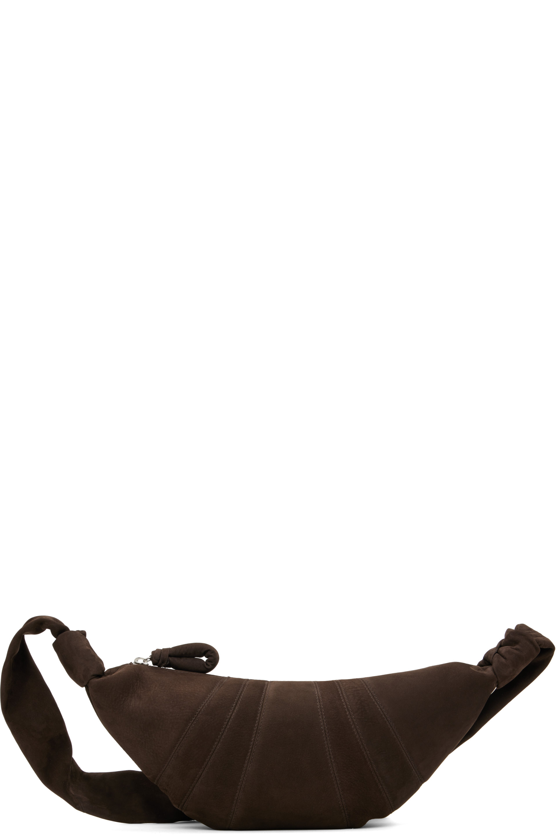 LEMAIRE - Petit sac Croissant brun