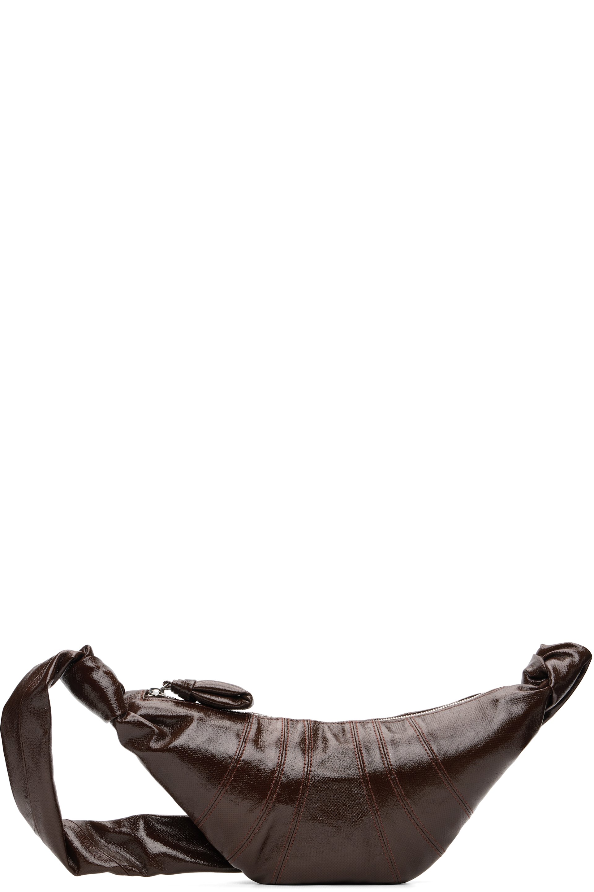 LEMAIRE - Brown Small Croissant Bag