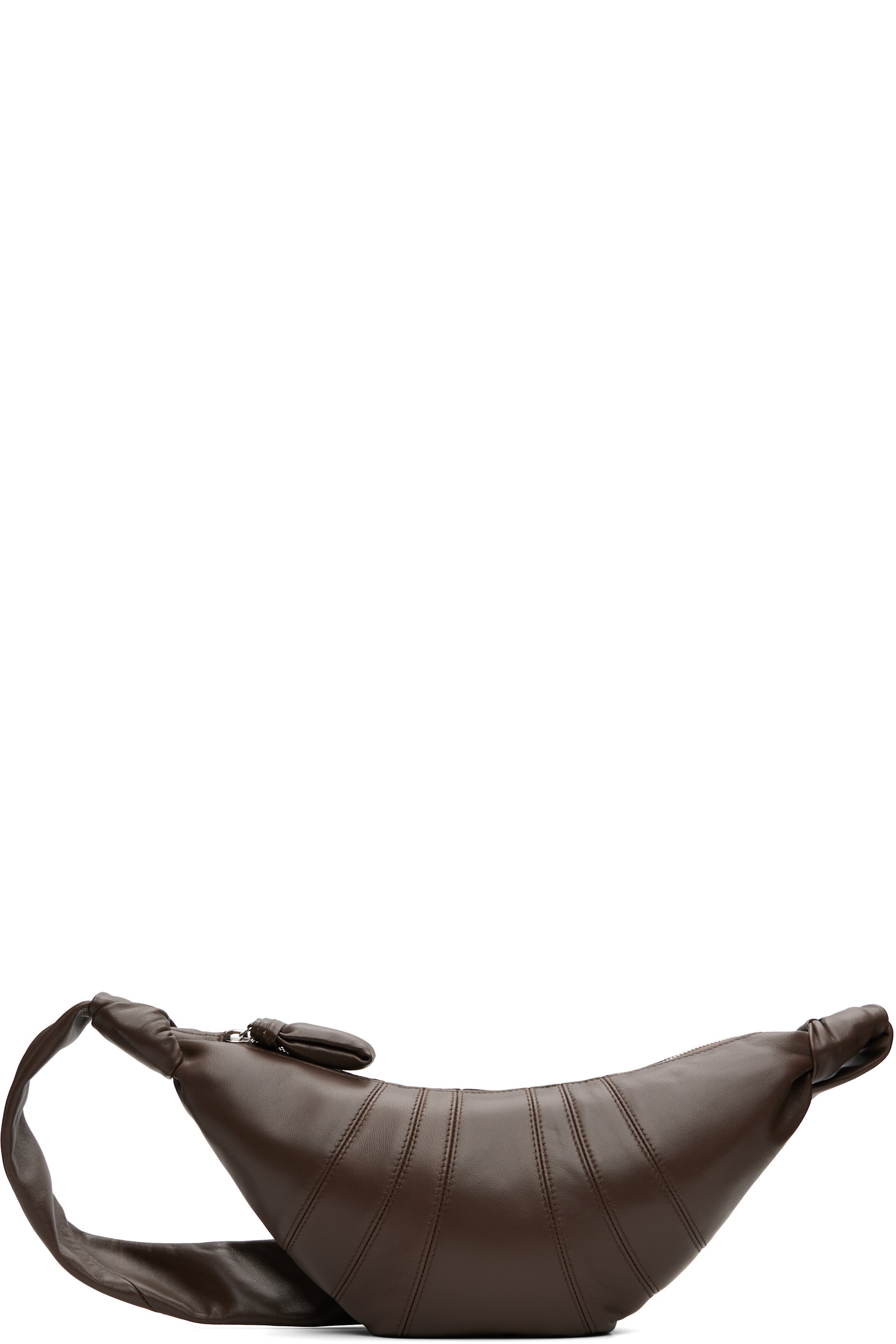LEMAIRE - Brown Medium Croissant Bag