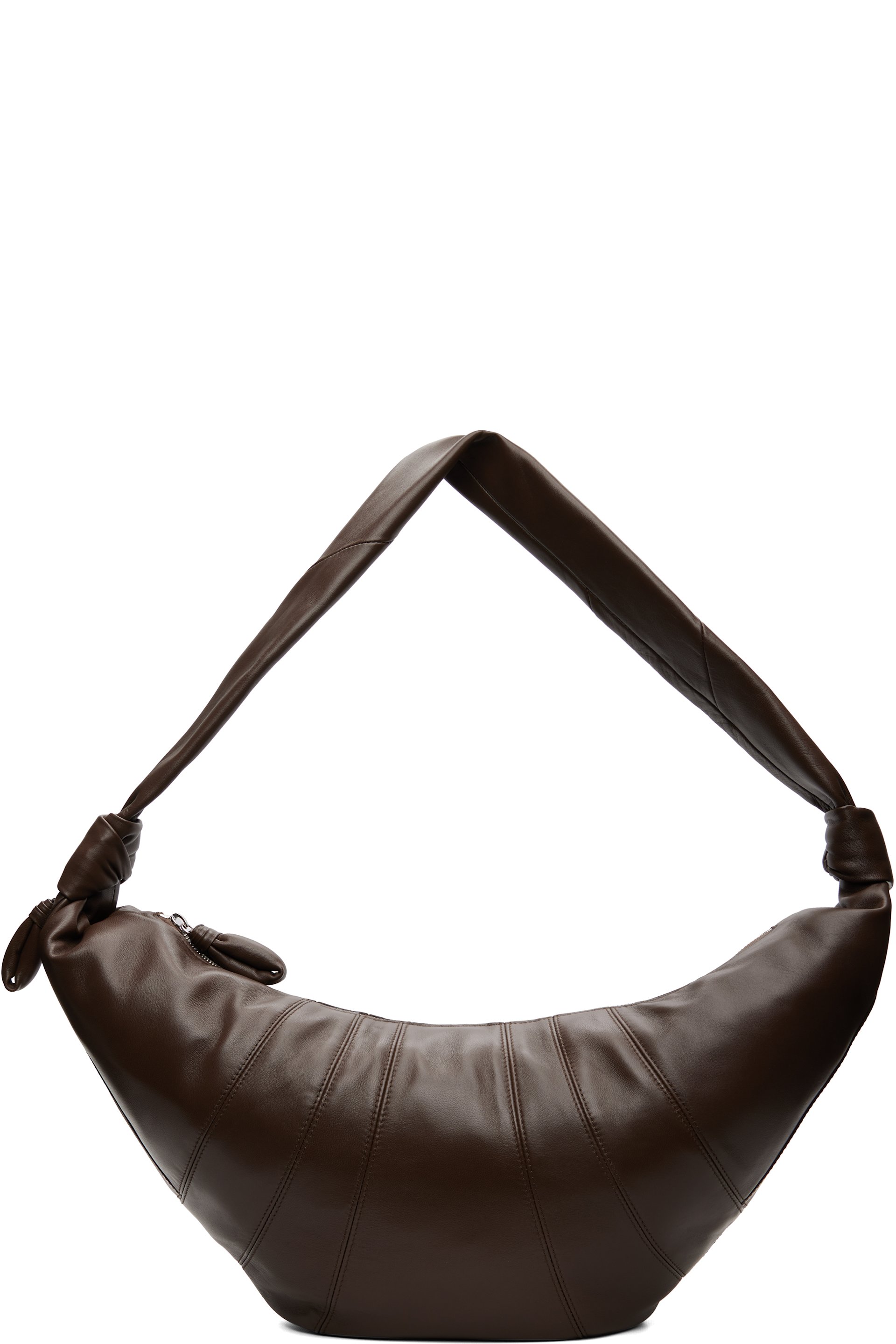 LEMAIRE - Brown Large Croissant Bag
