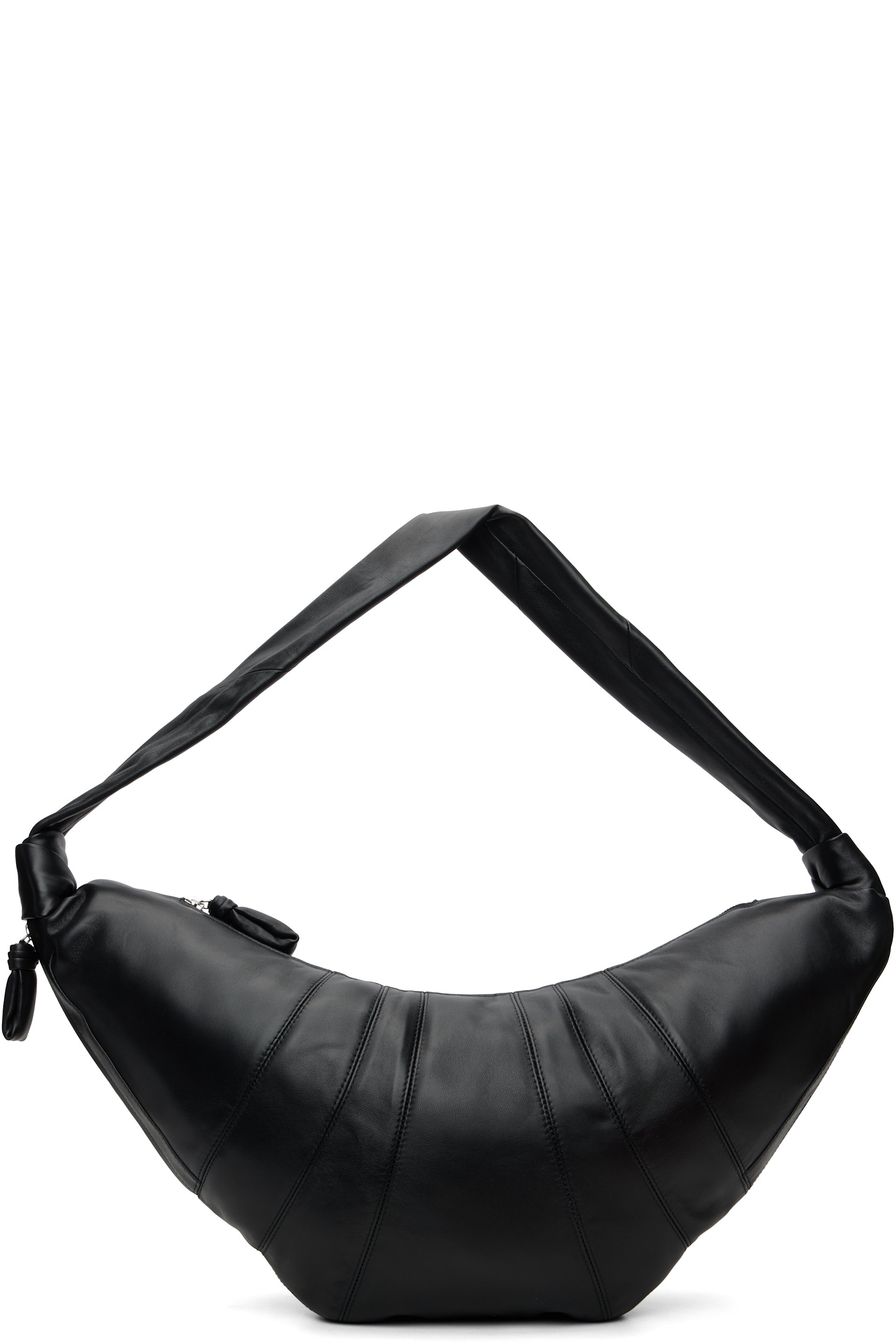 LEMAIRE - Black Large Croissant Bag