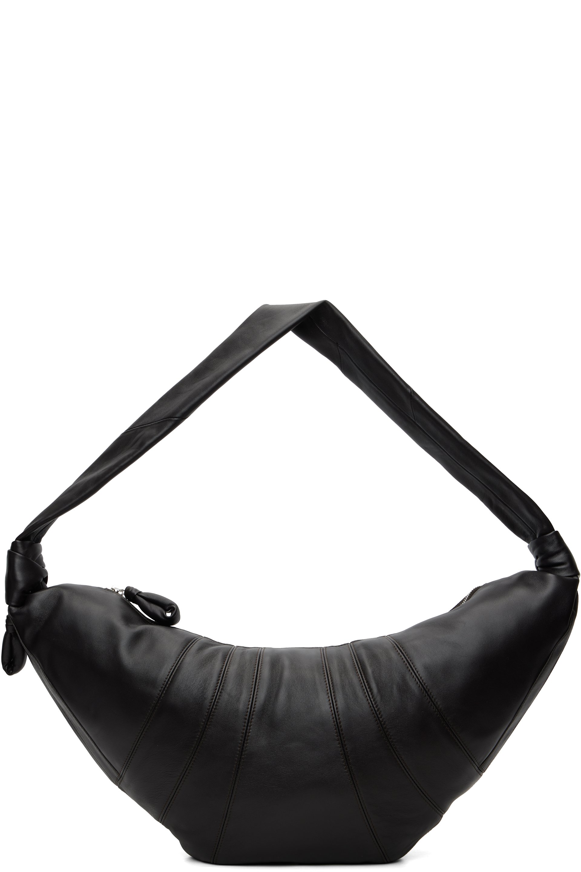 LEMAIRE - Brown Large Croissant Bag