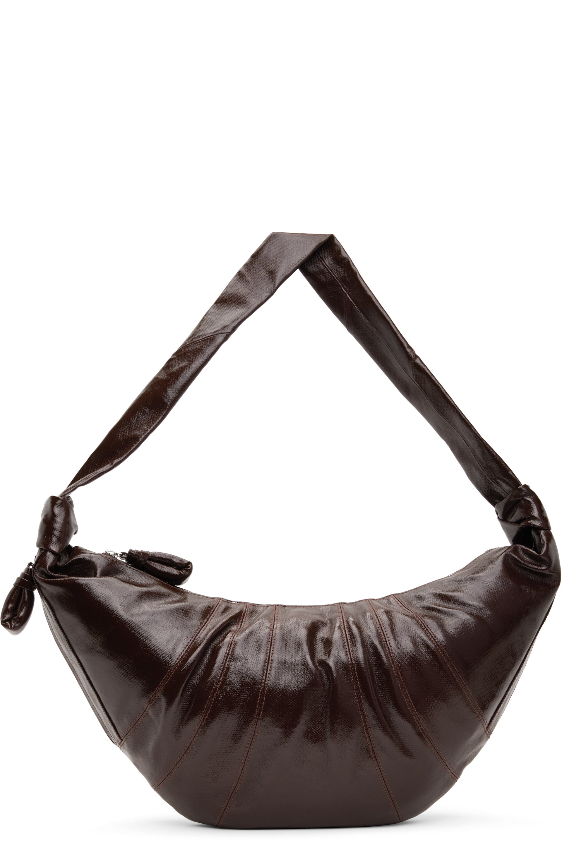LEMAIRE - Brown Large Croissant Bag