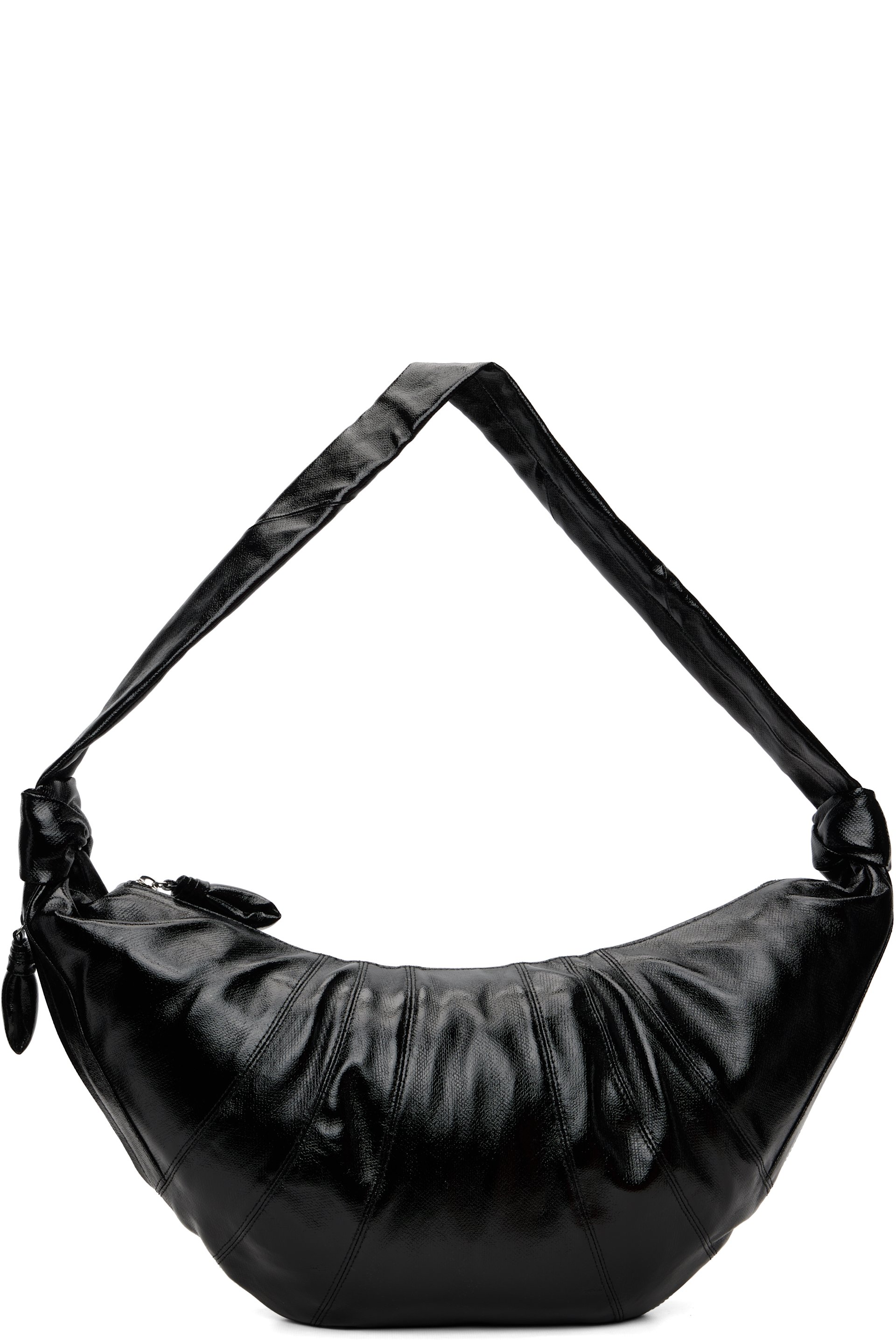 LEMAIRE - Black Large Croissant Bag