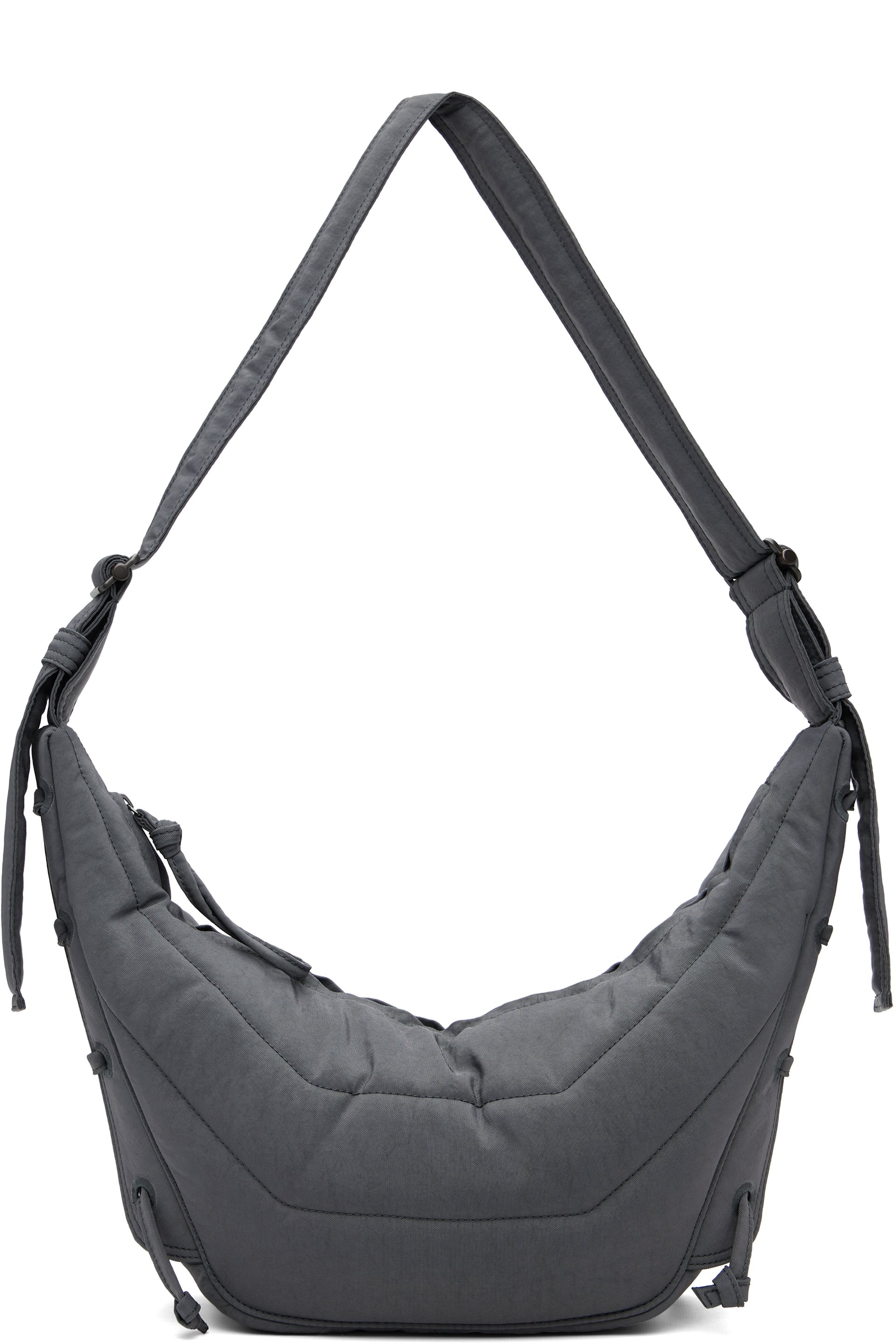 LEMAIRE - Gray Medium Soft Game Bag