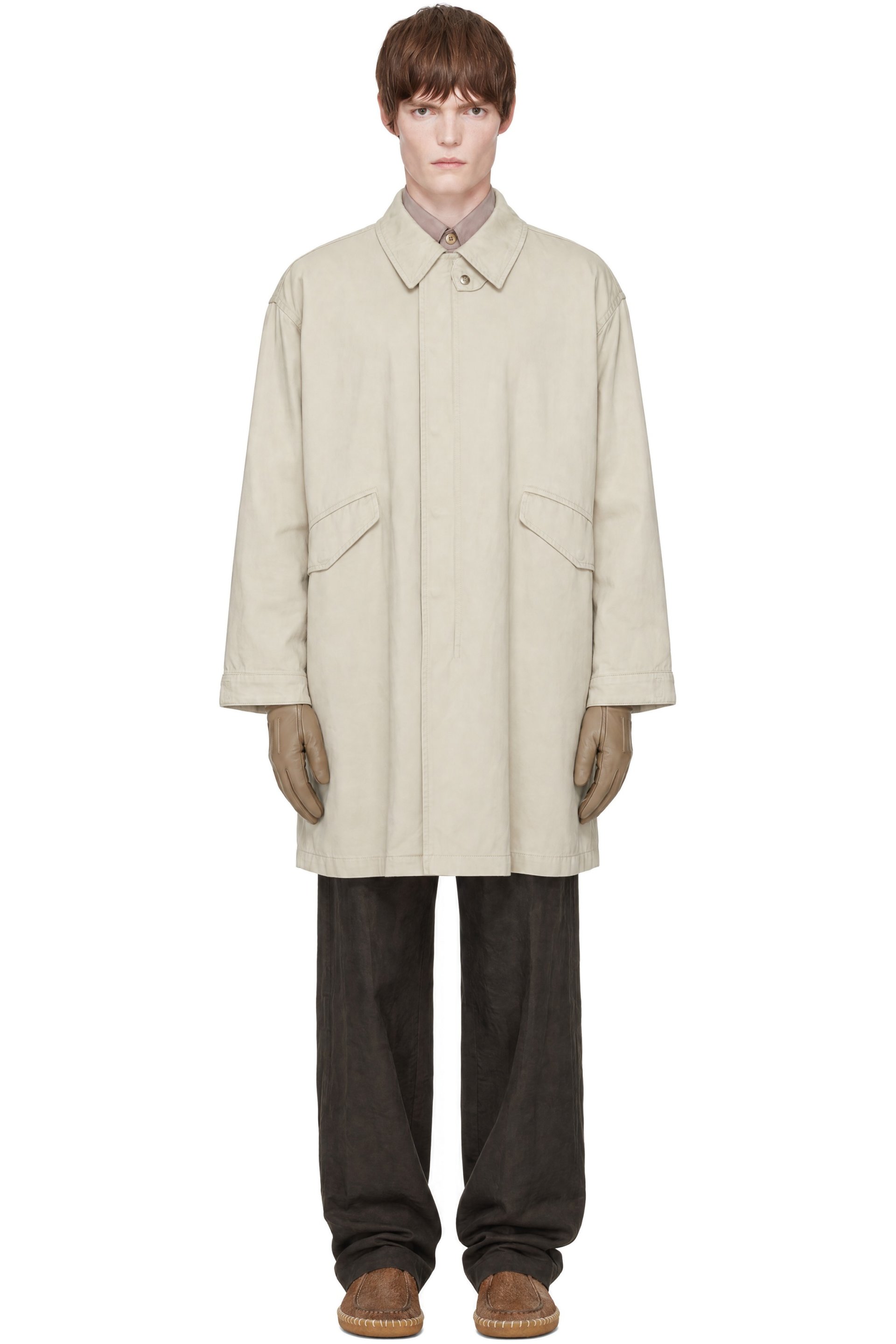 LEMAIRE - Parka militaire beige