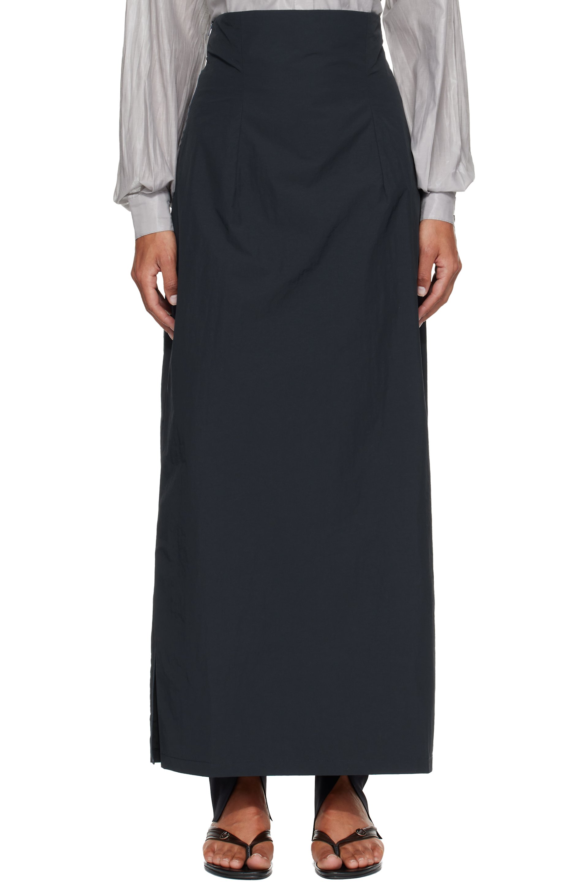 Paloma Wool - Navy Fosca Maxi Skirt