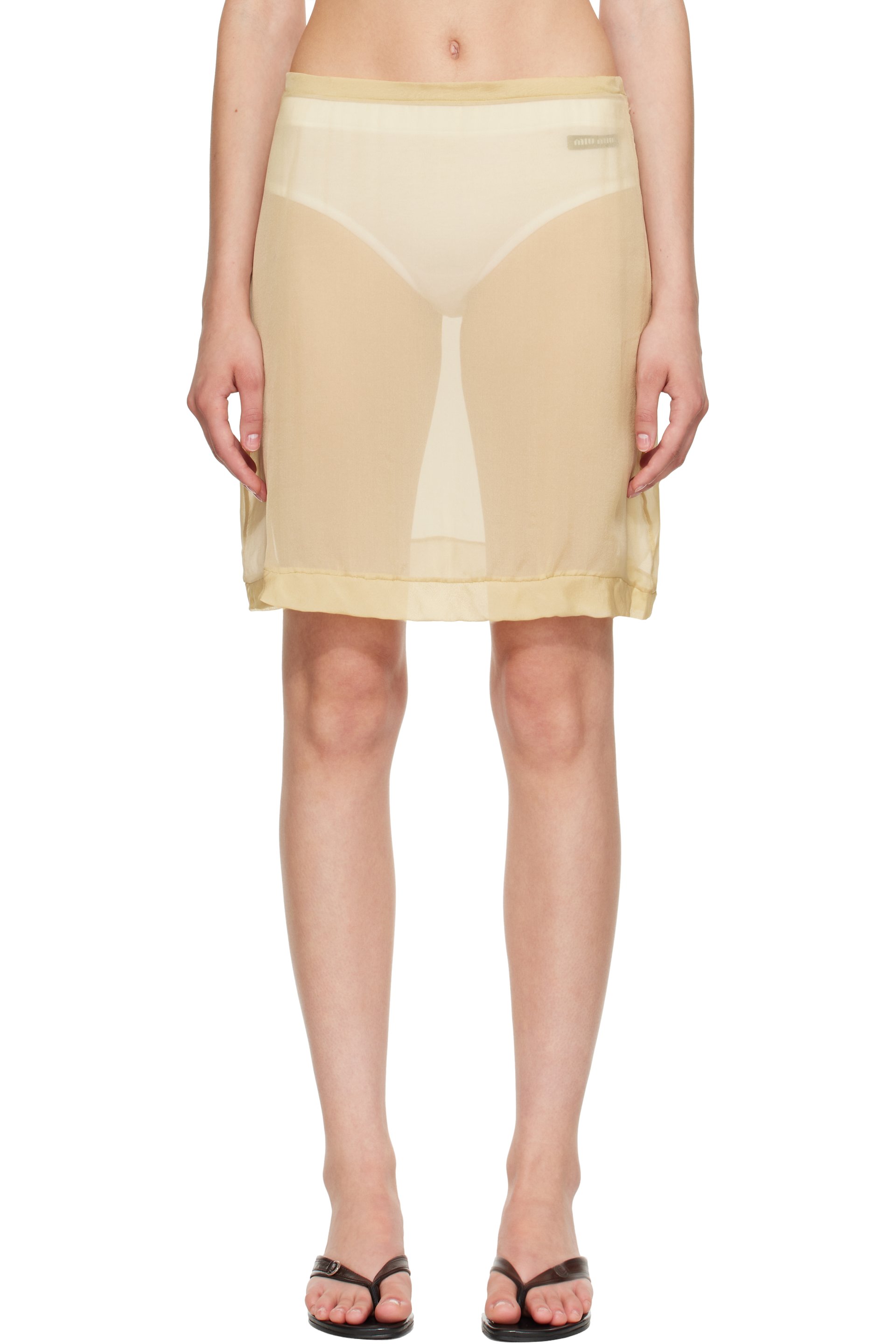 Paloma Wool - Beige Enos Miniskirt
