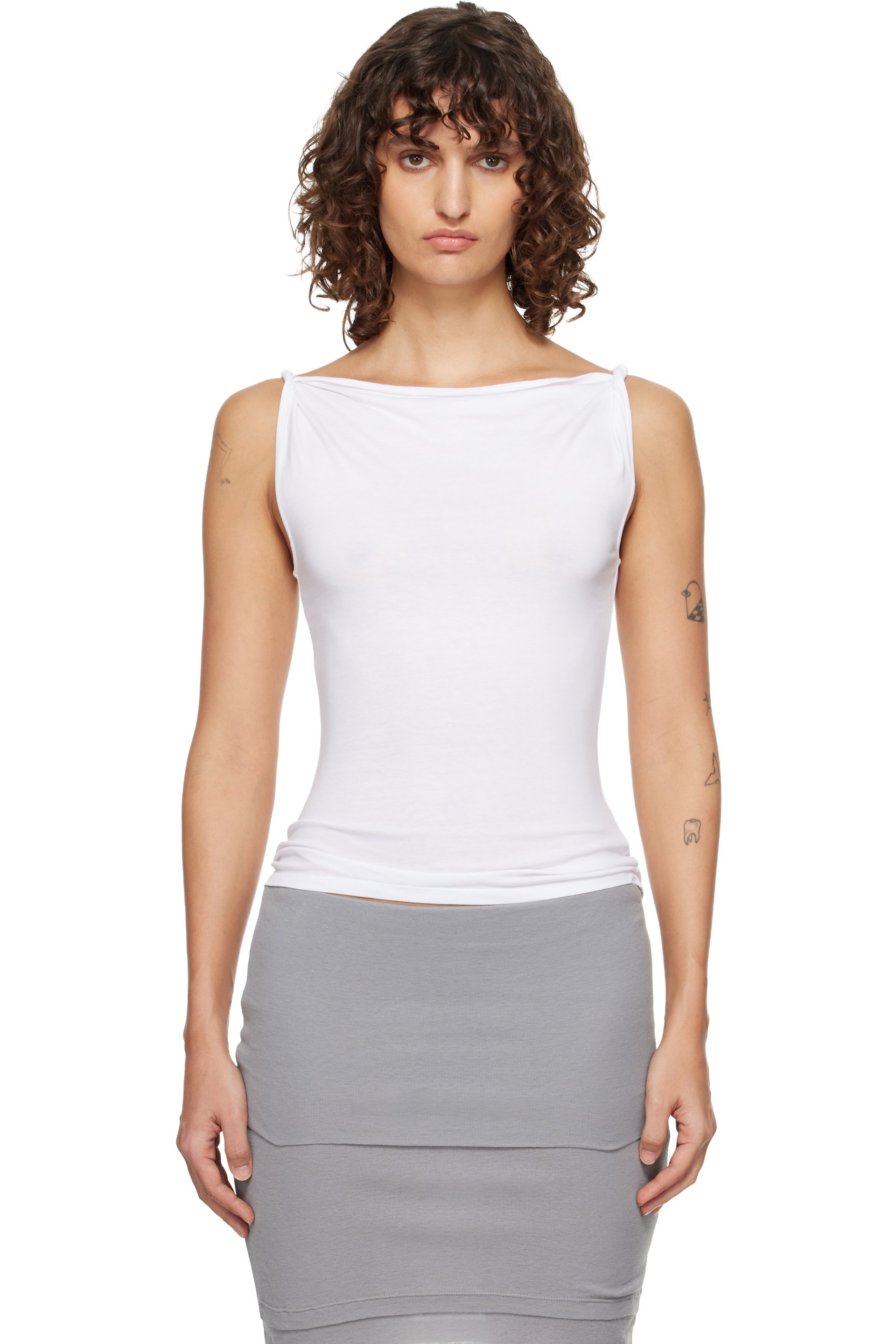 Paloma Wool - Haut Simp blanc