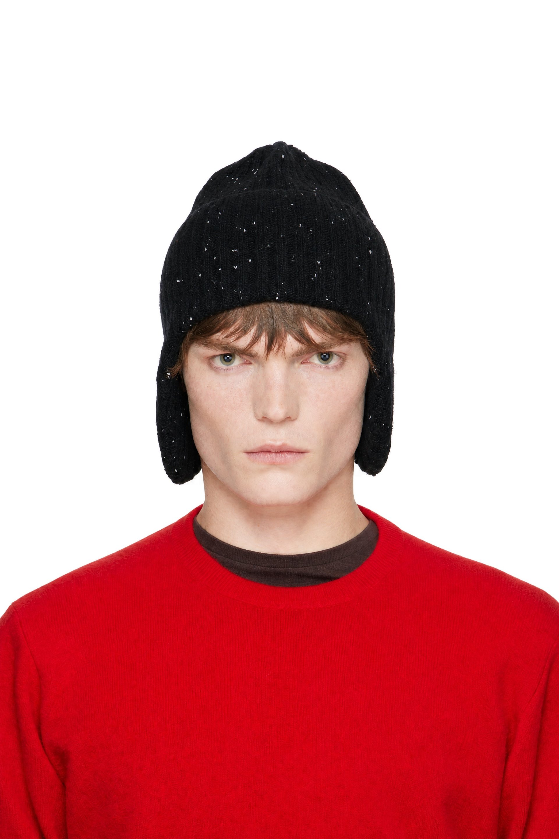 SAGE NATION - Black Flap Beanie