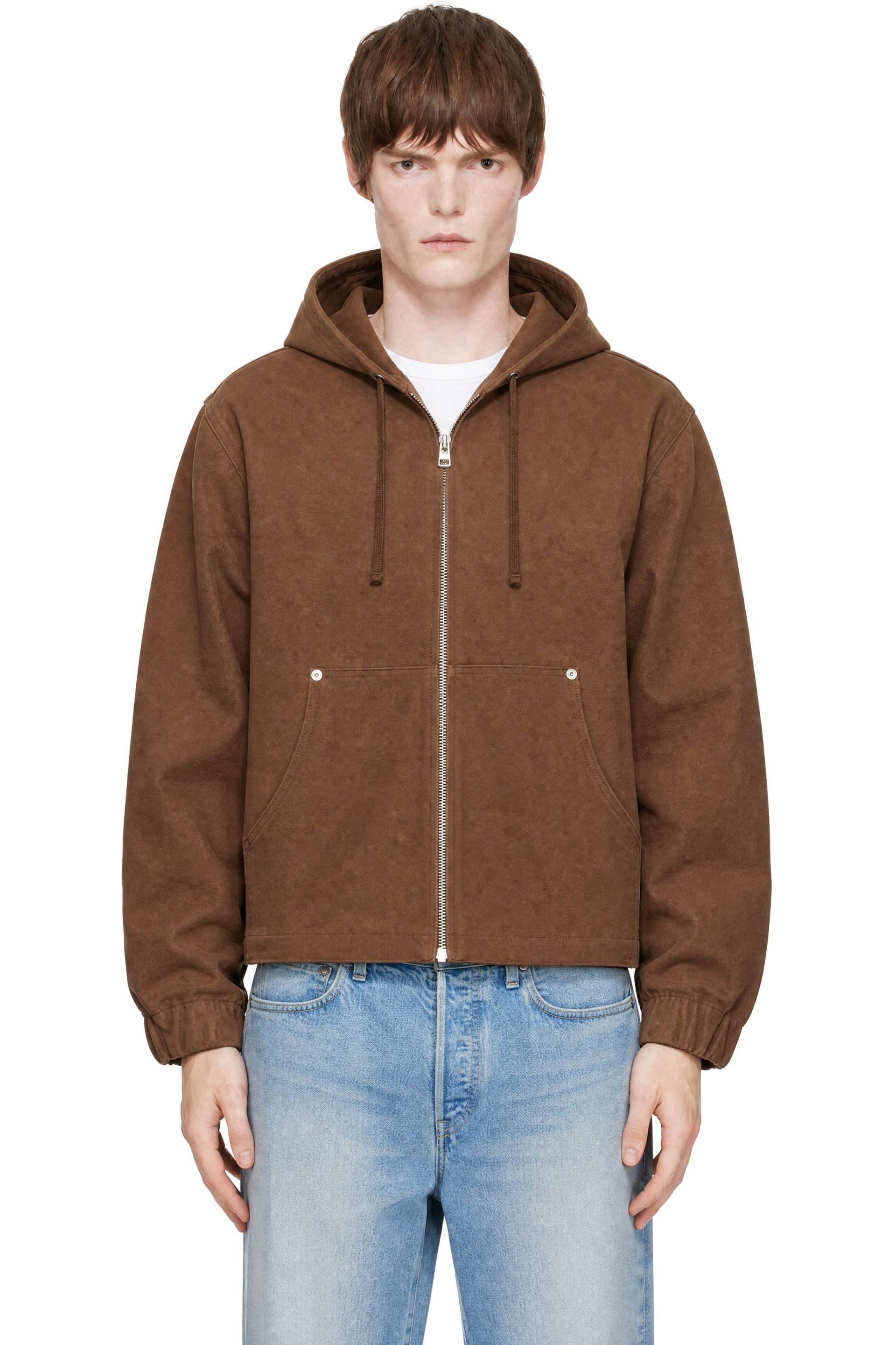 SAGE NATION - Brown Hoodie Jacket