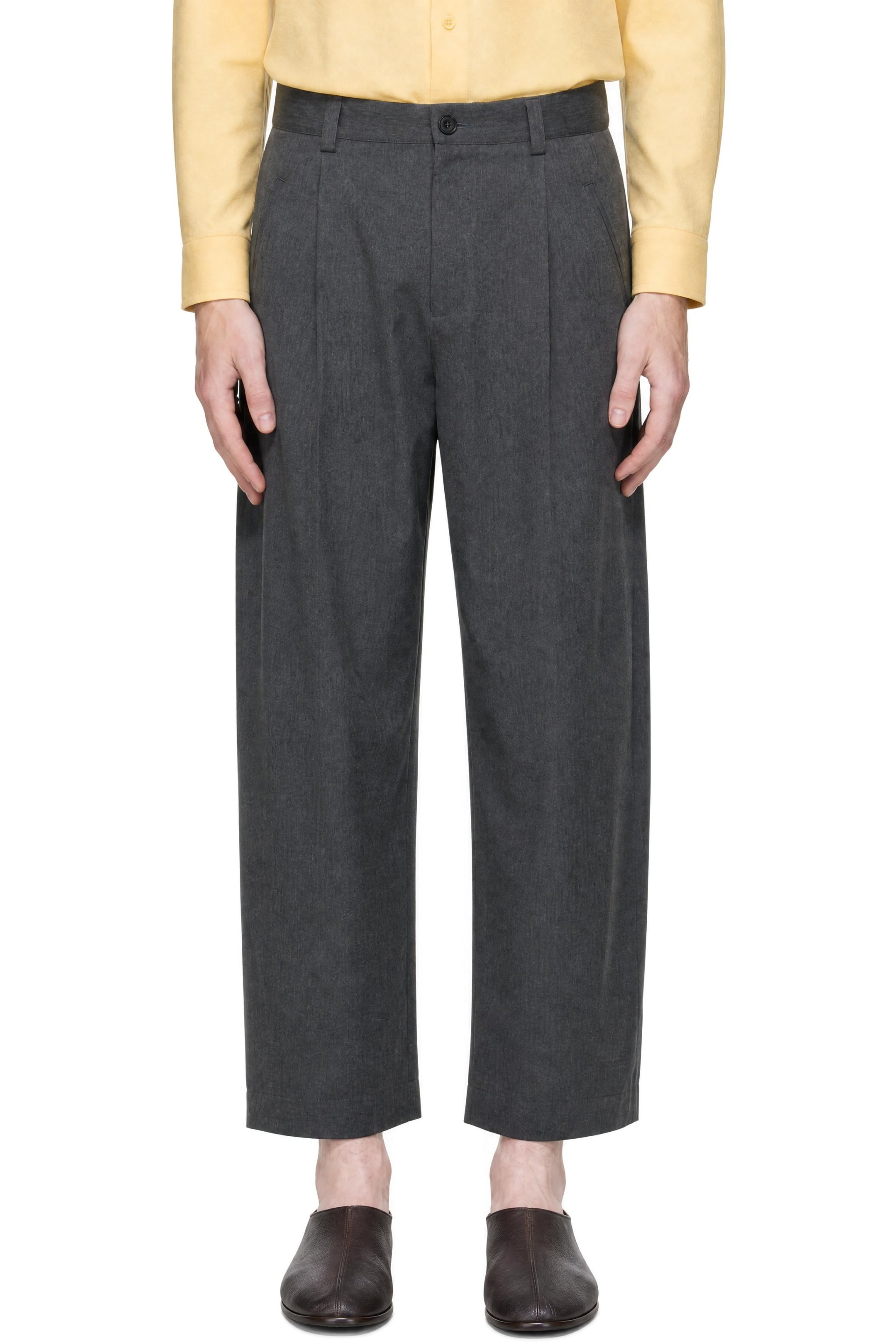 SAGE NATION - Gray Newport Trousers