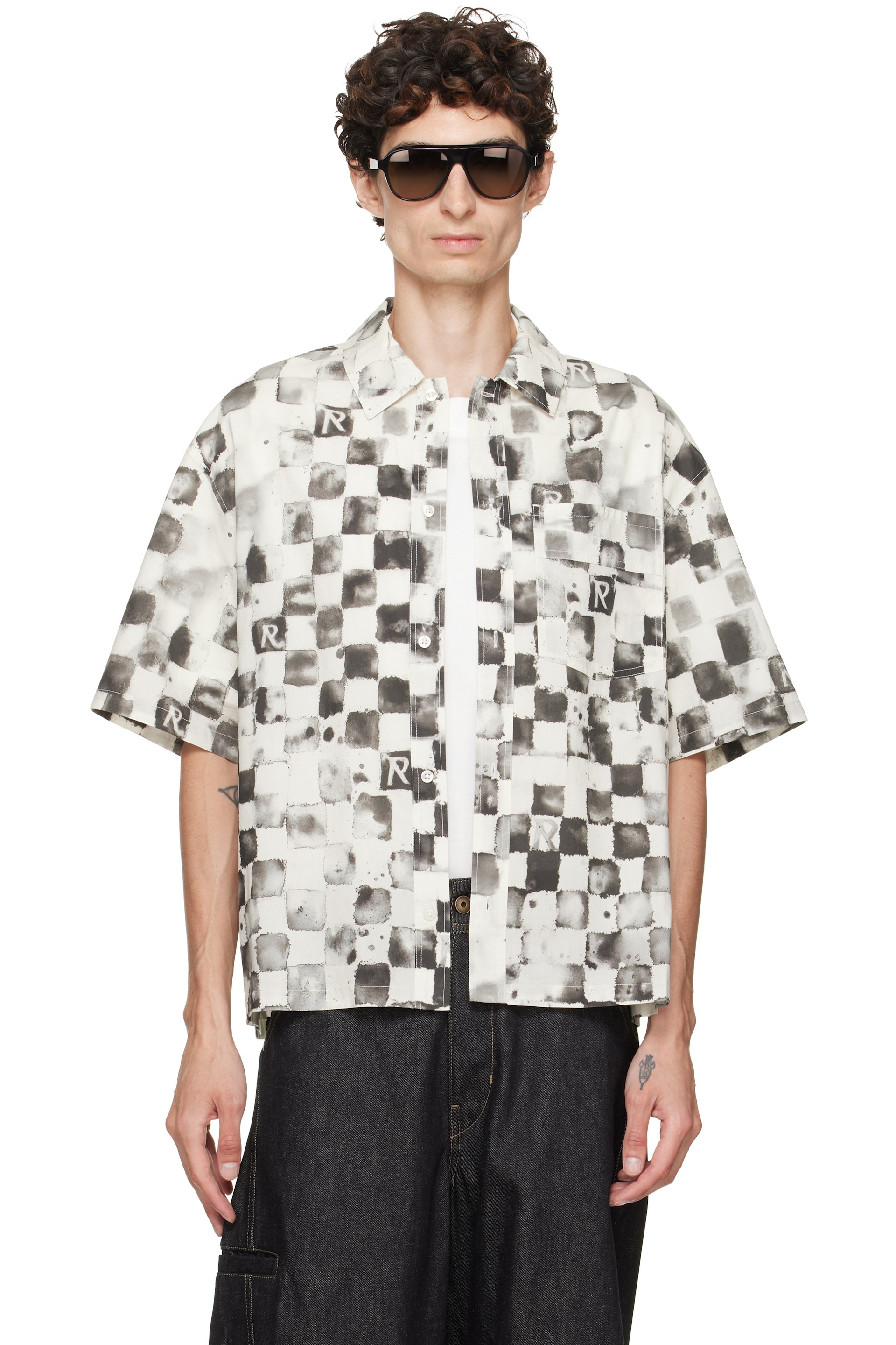 Represent - Chemise décontractée blanche
