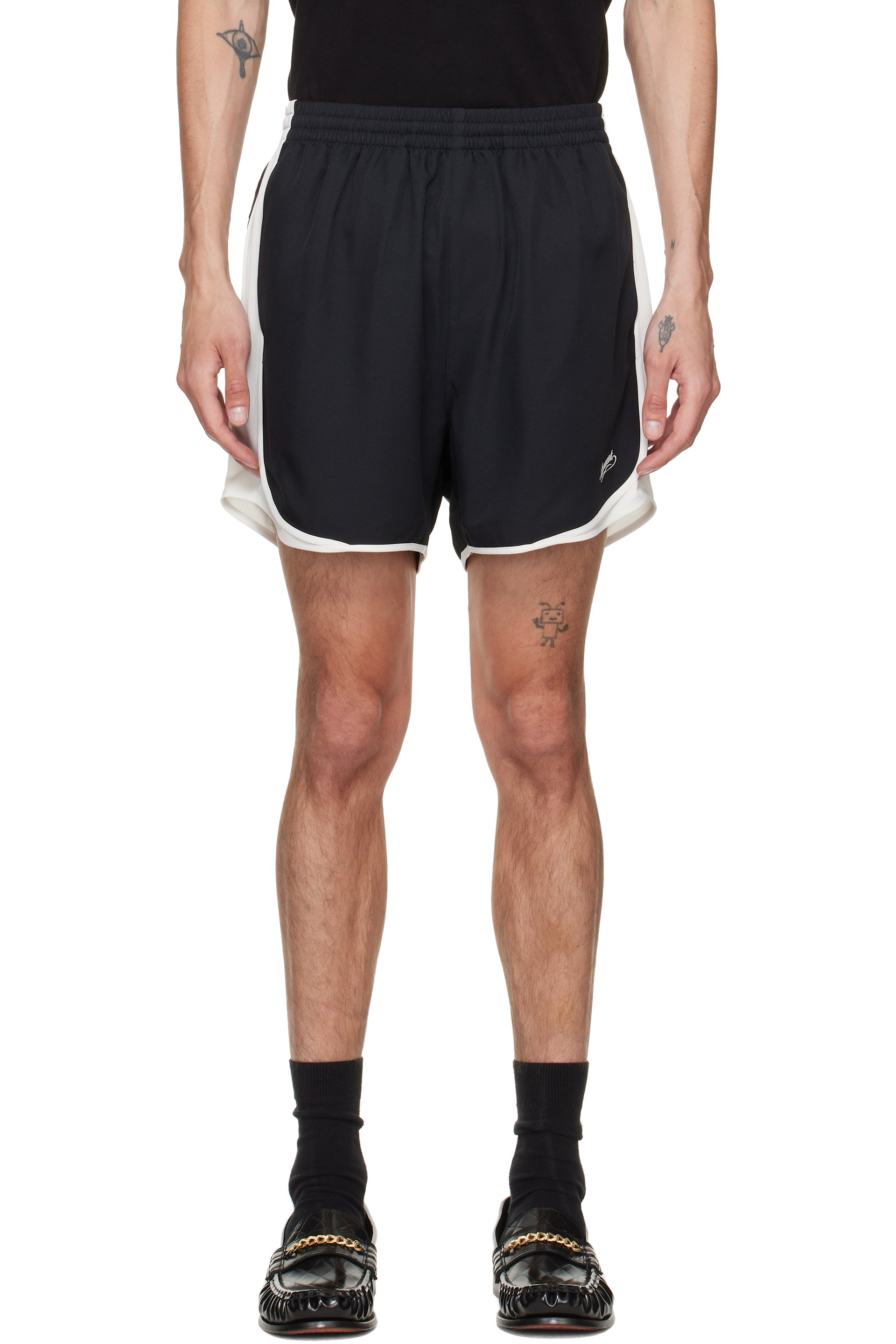Represent - Black Cruz Shorts