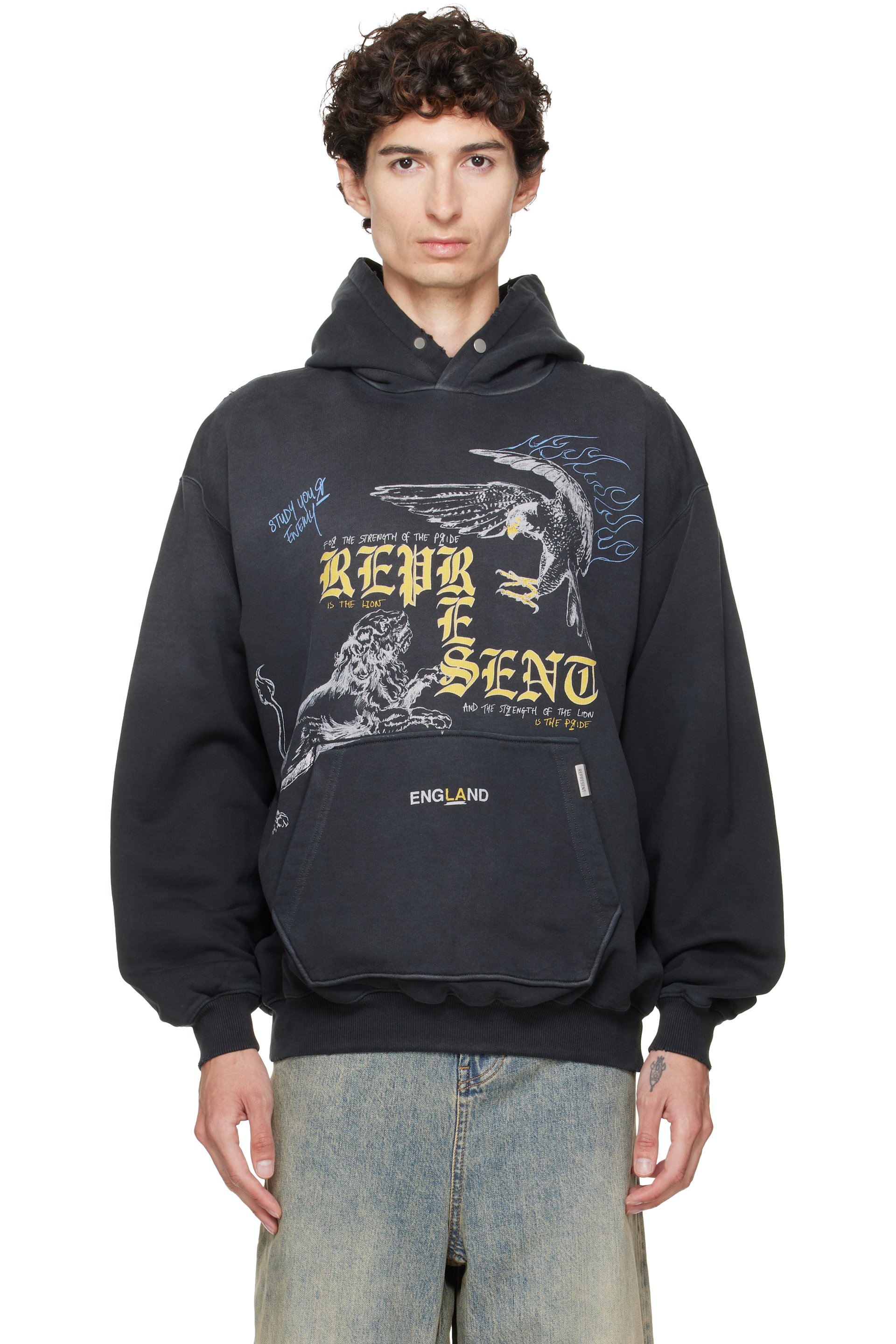 Represent - Black Enemy Hoodie