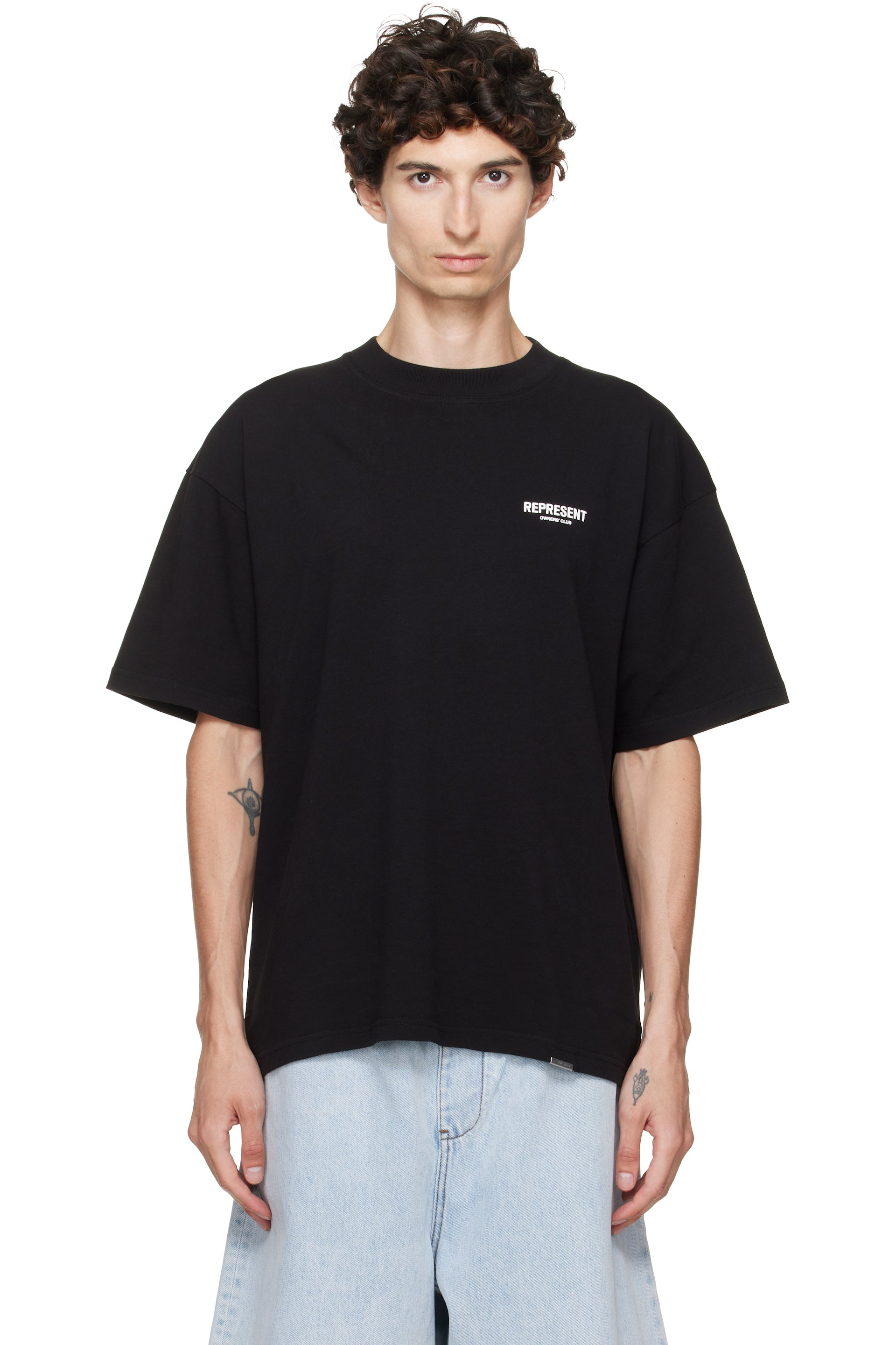 Represent - T-shirt 'Owners Club' noir à imprimé