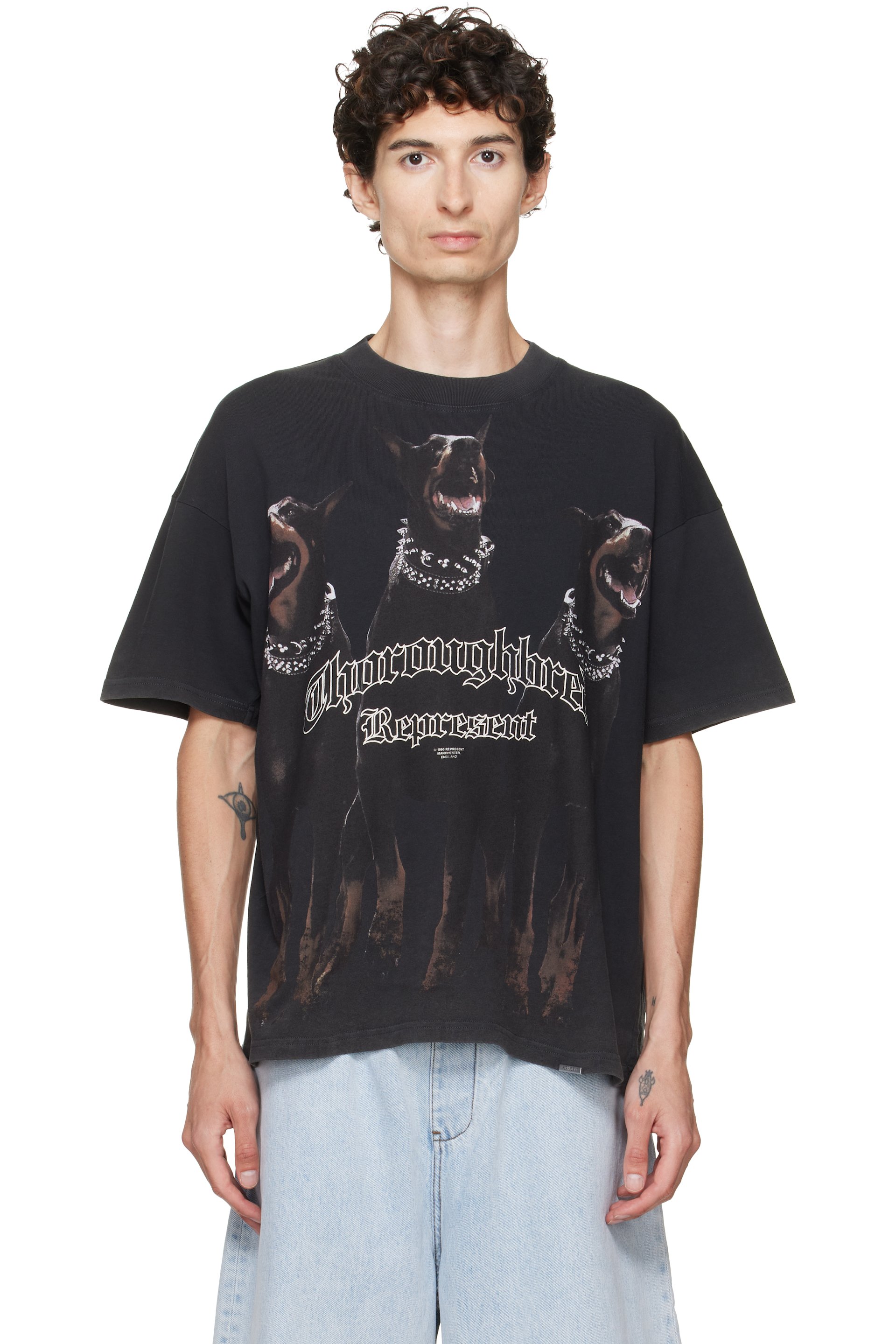 Represent - T-shirt 'Thoroughbred' noir