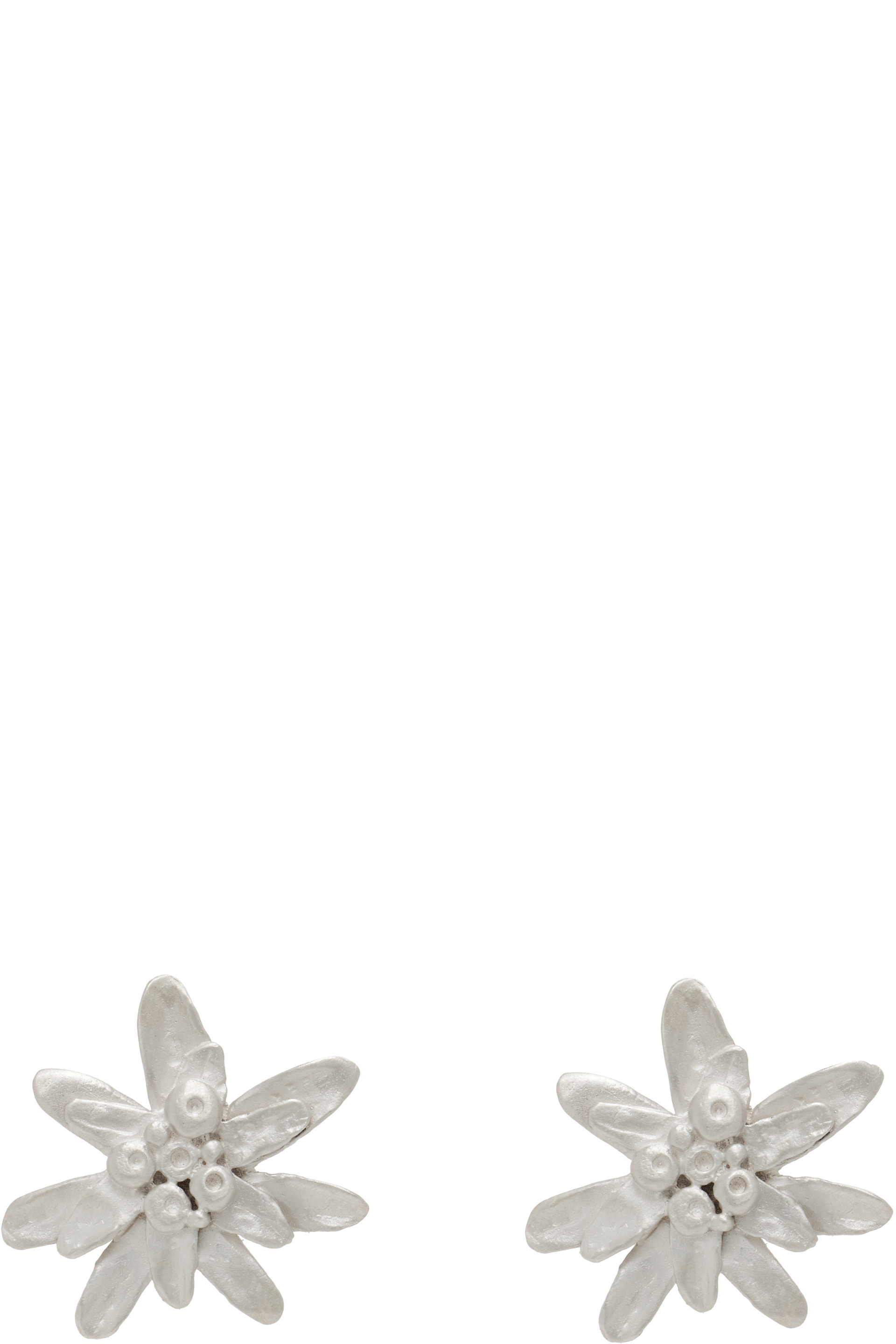 Rier - SSENSE Exclusive Zoé Mohm Edition Edelweiss Earrings