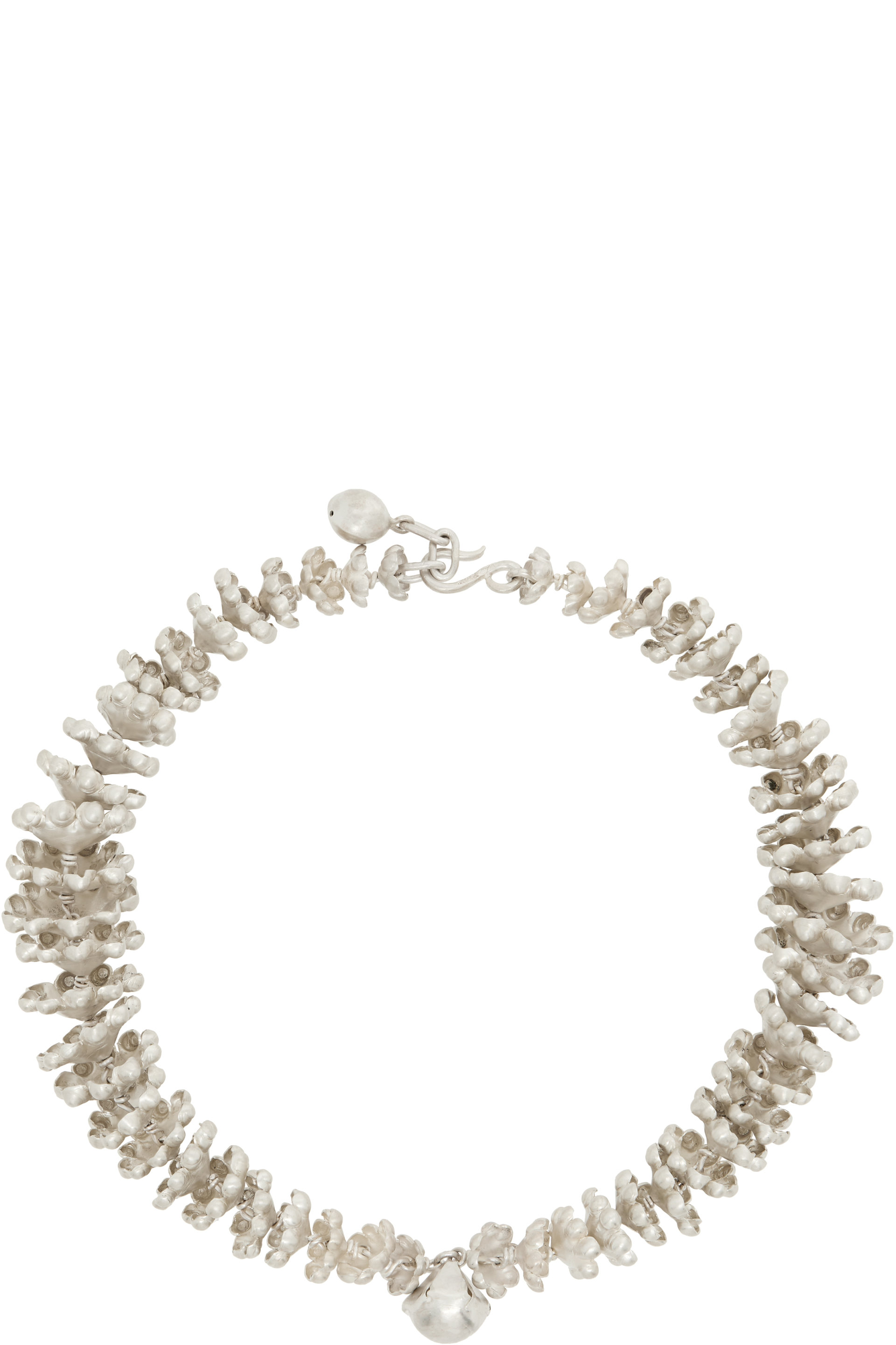 Rier - Collier en forme de pomme de pin en argent sterling édition Zoé Mohm