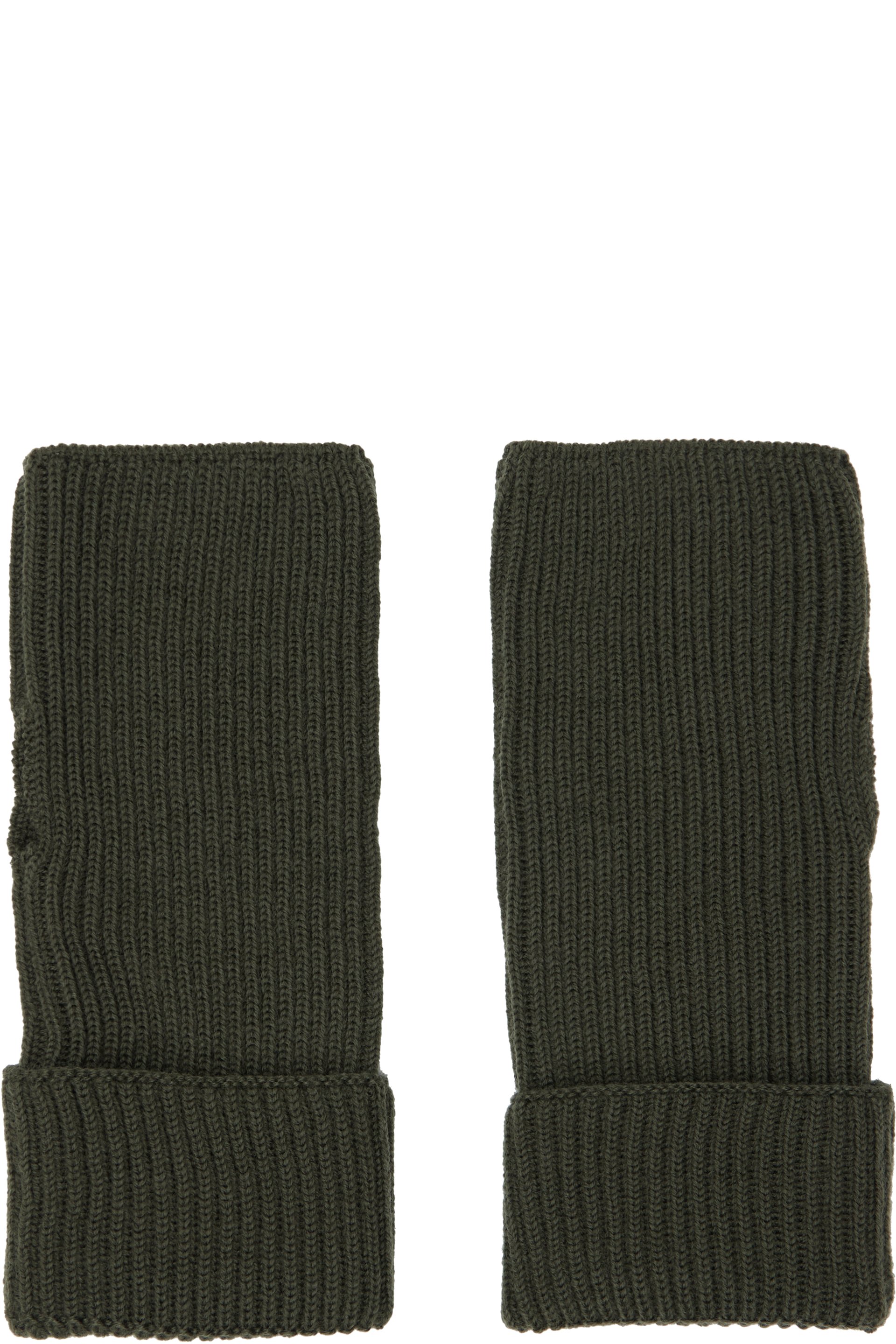 Rier - Khaki Fingerless Gloves