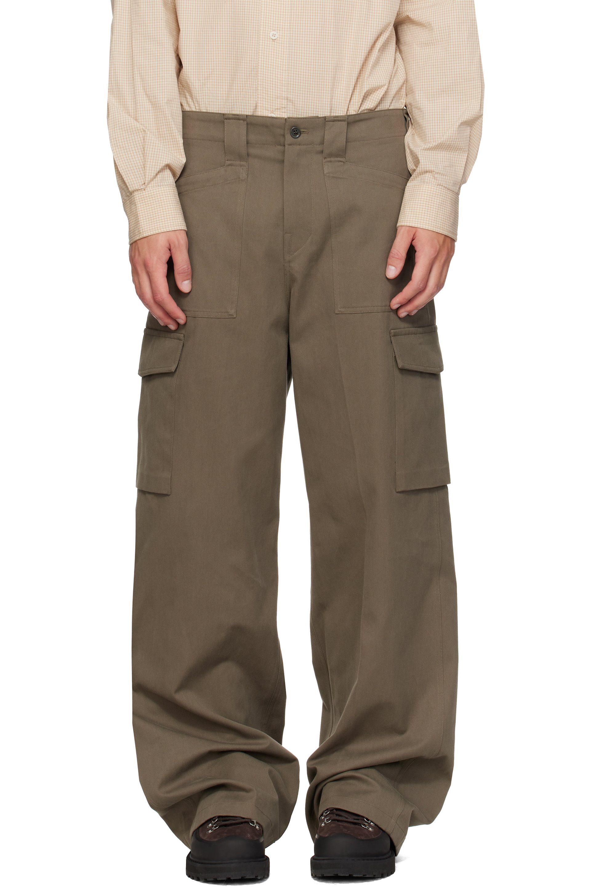 Rier - Khaki Cargo Trousers