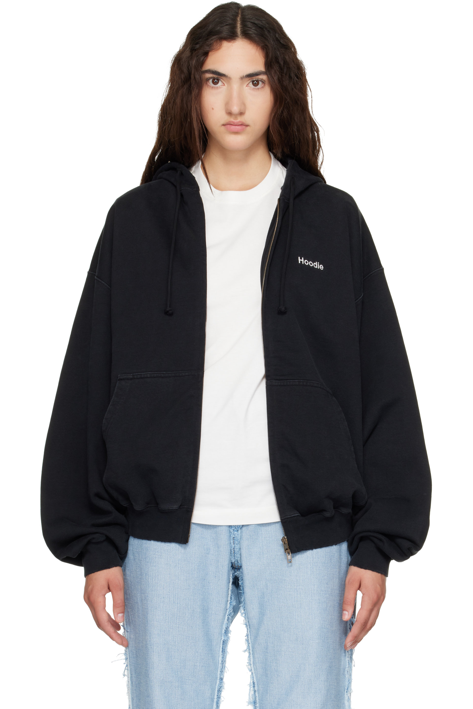 VETEMENTS - Black 'Hoodie Definition' Hoodie