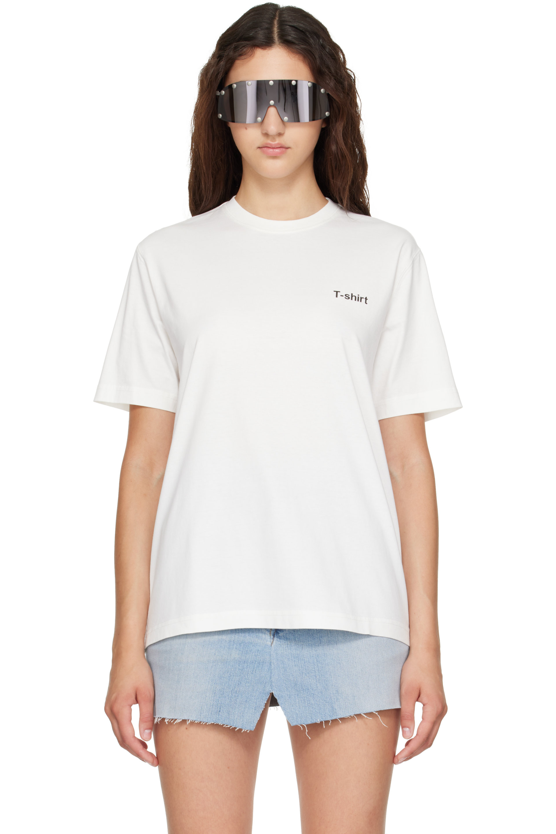VETEMENTS - White 'T-shirt Definition' T-shirt
