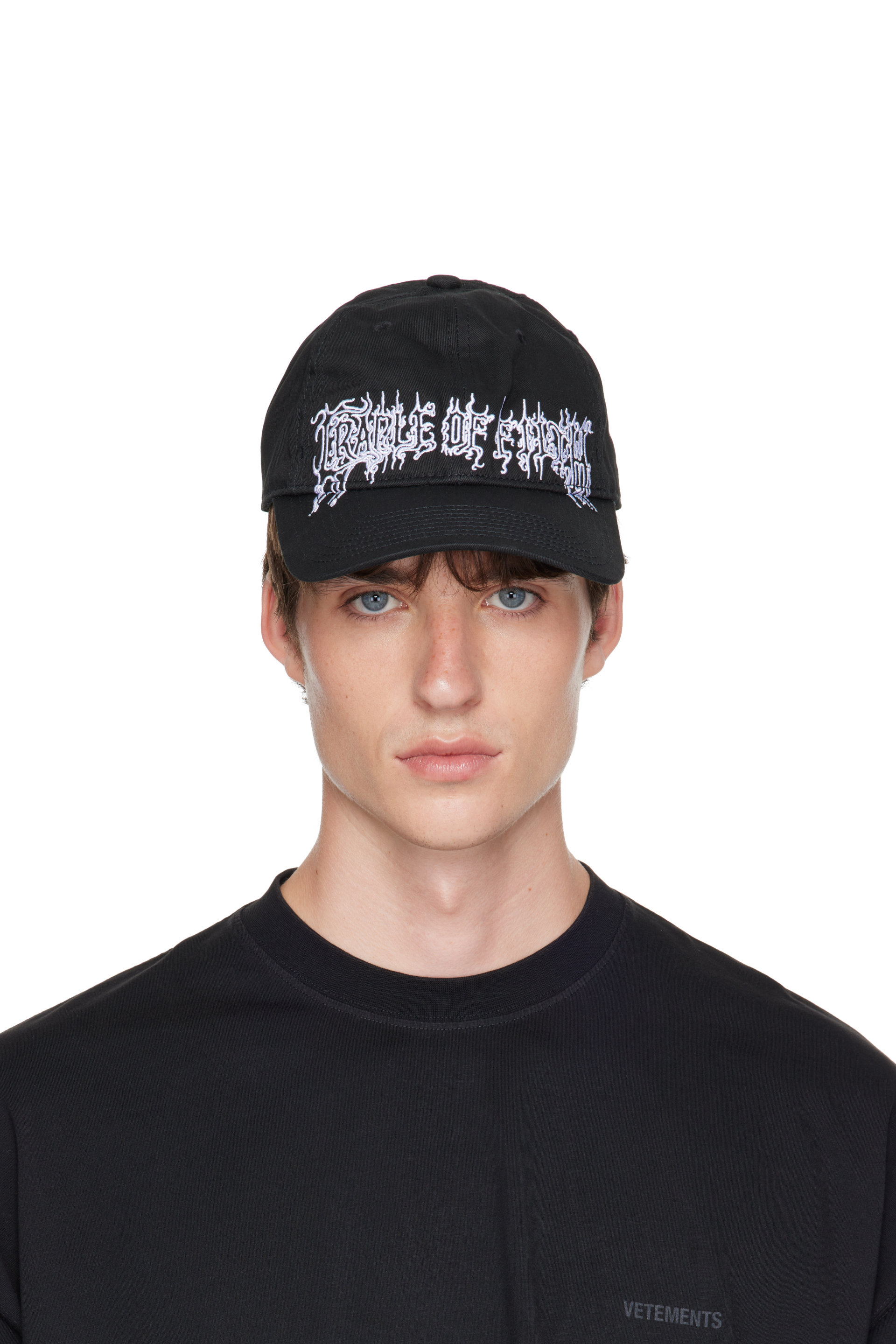 VETEMENTS - Black Cradle of Filth Edition Cap