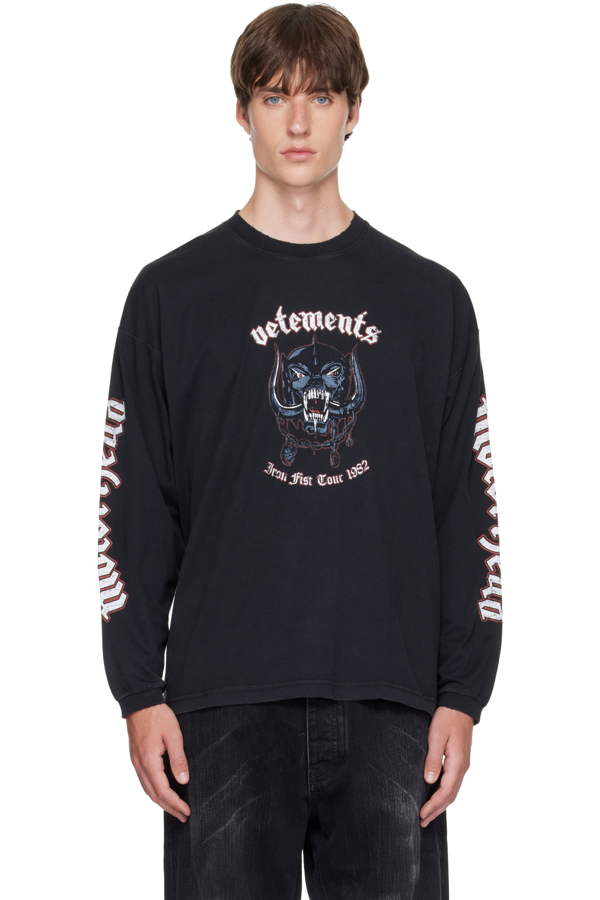 VETEMENTS - Black Motörhead Edition Long Sleeve T-shirt