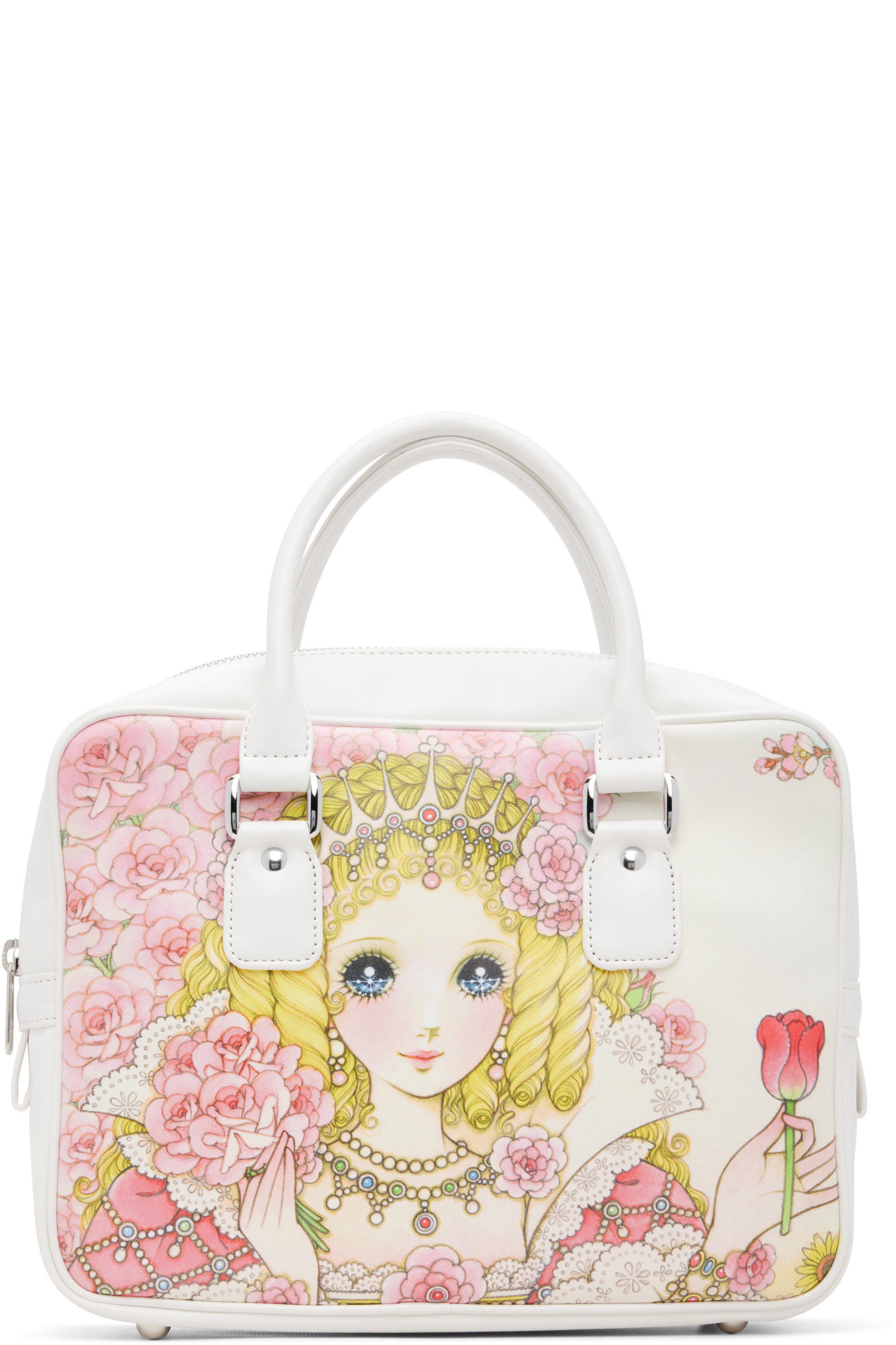 Comme des Garçons Girl - White Takahashi Makoto Printed Bag