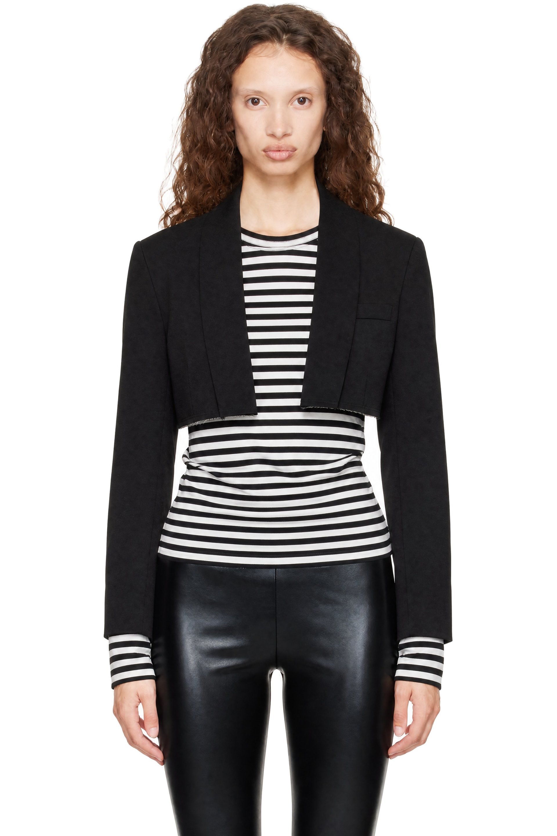 Comme des Garçons Comme des Garçons - Black Wool Doeskin Jacket