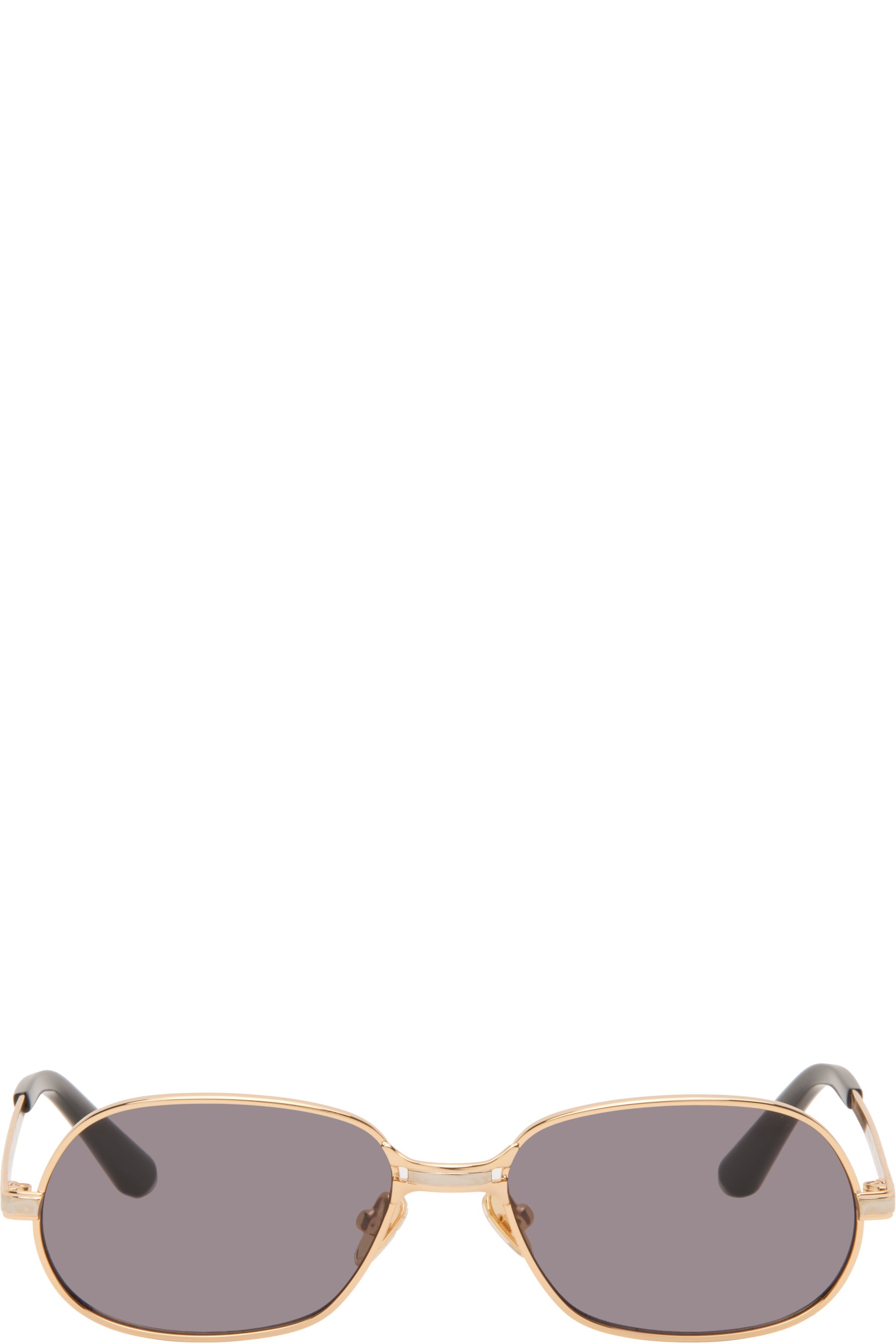 Gallery Dept. - Gold 'October 12, 2001' Sunglasses