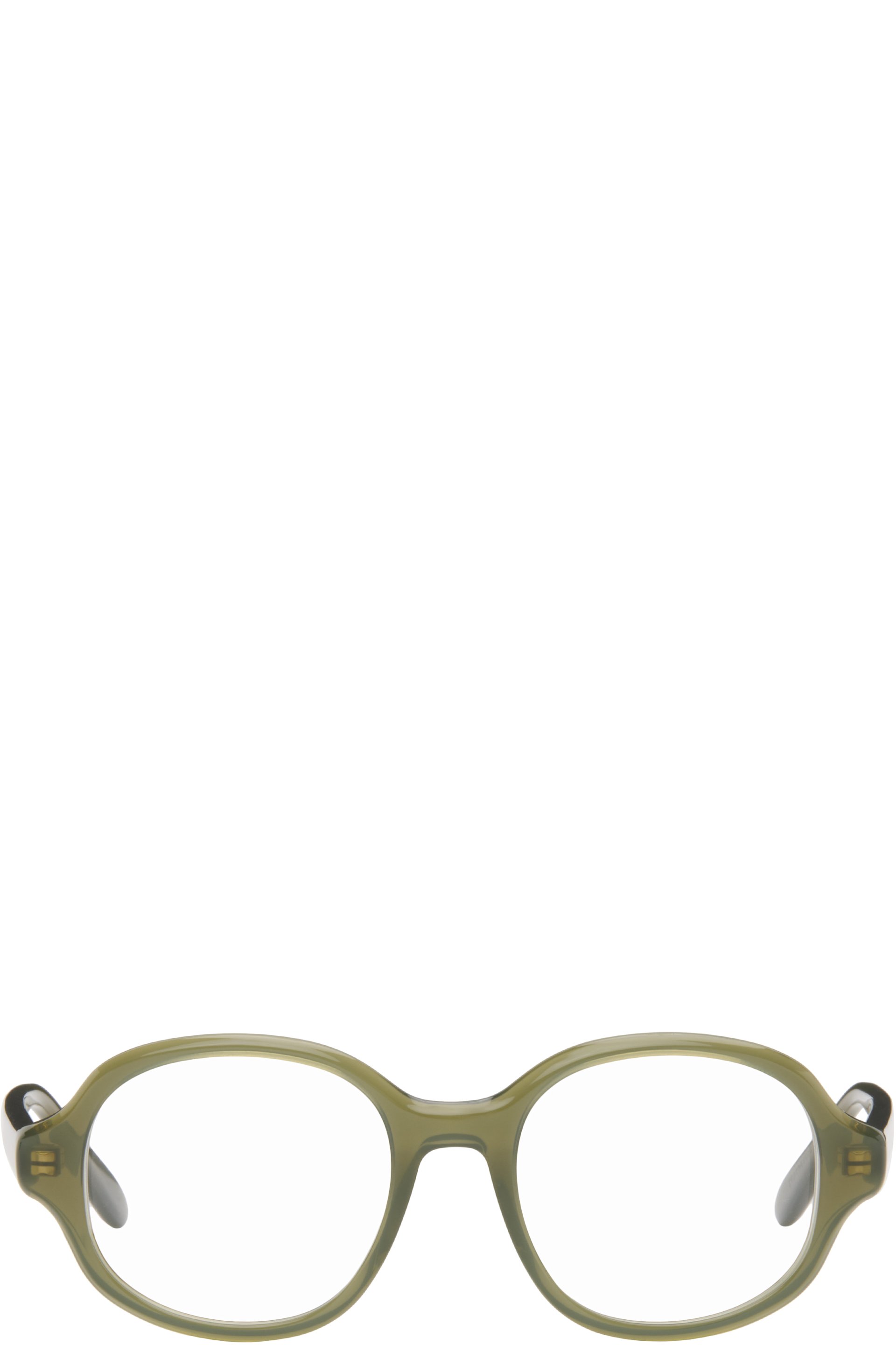 LOEWE - Green Slim Glasses