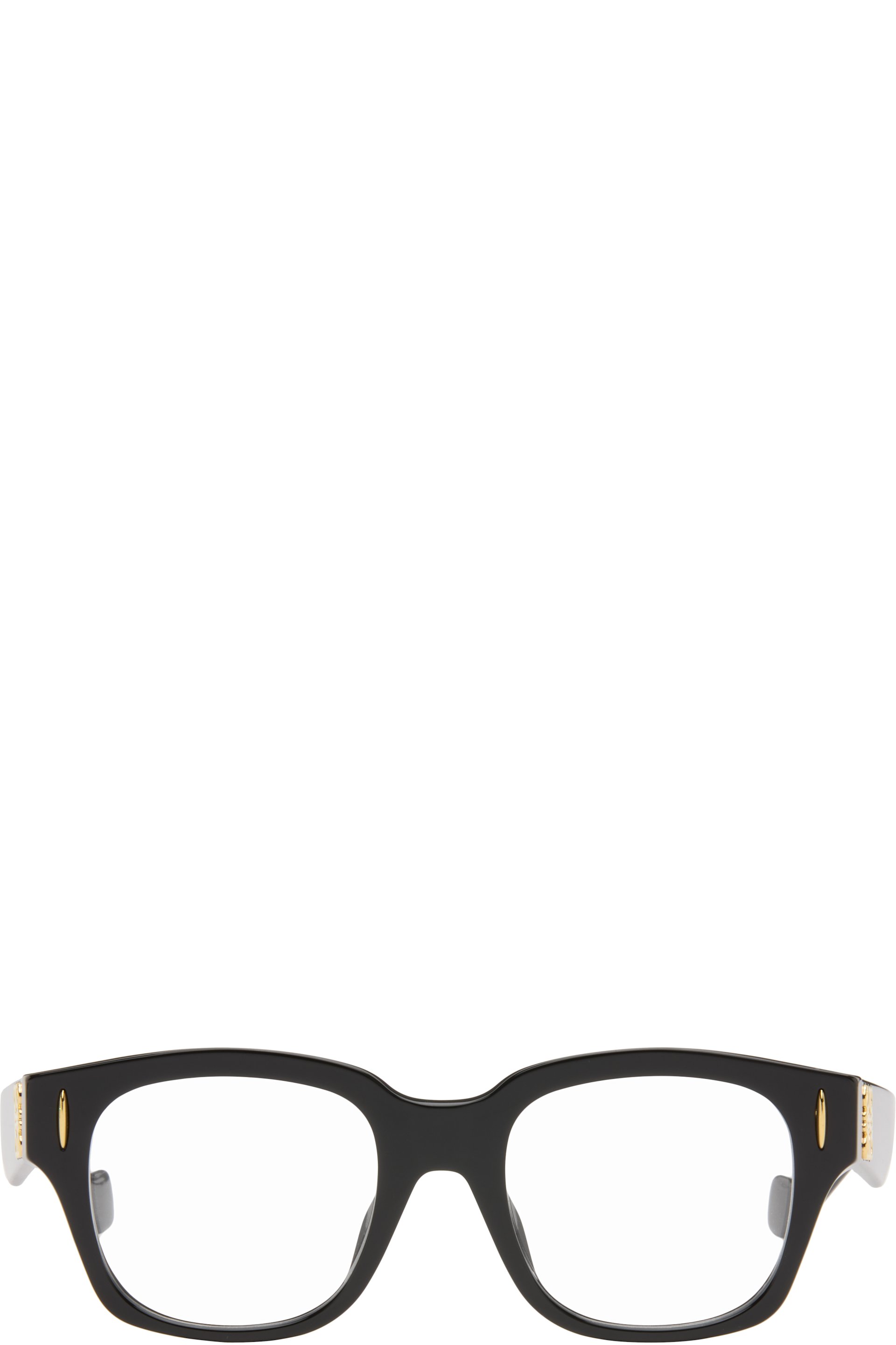 LOEWE - Black Anagram Logo Glasses