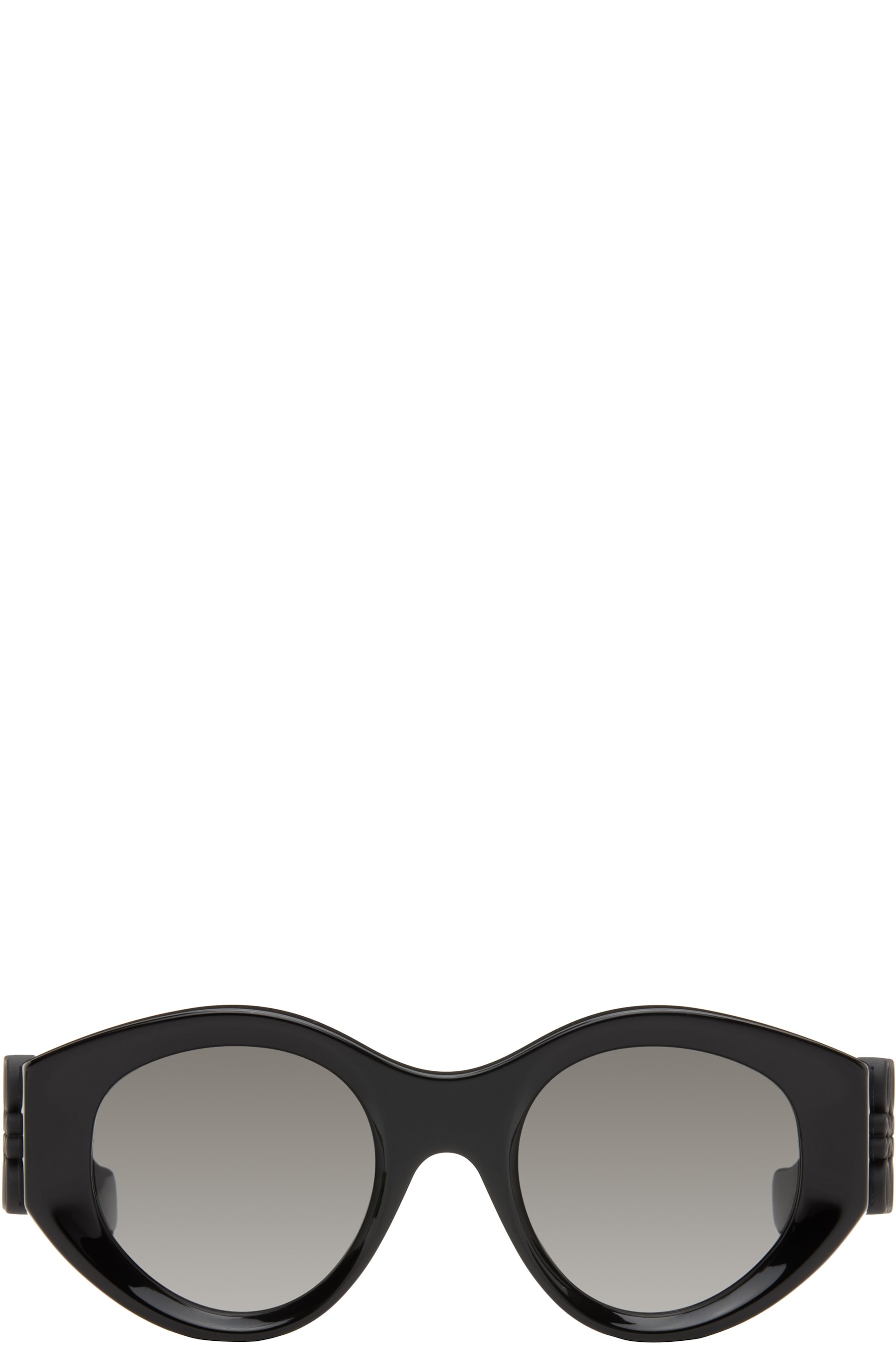LOEWE - Black Maxi Anagram Butterfly Sunglasses