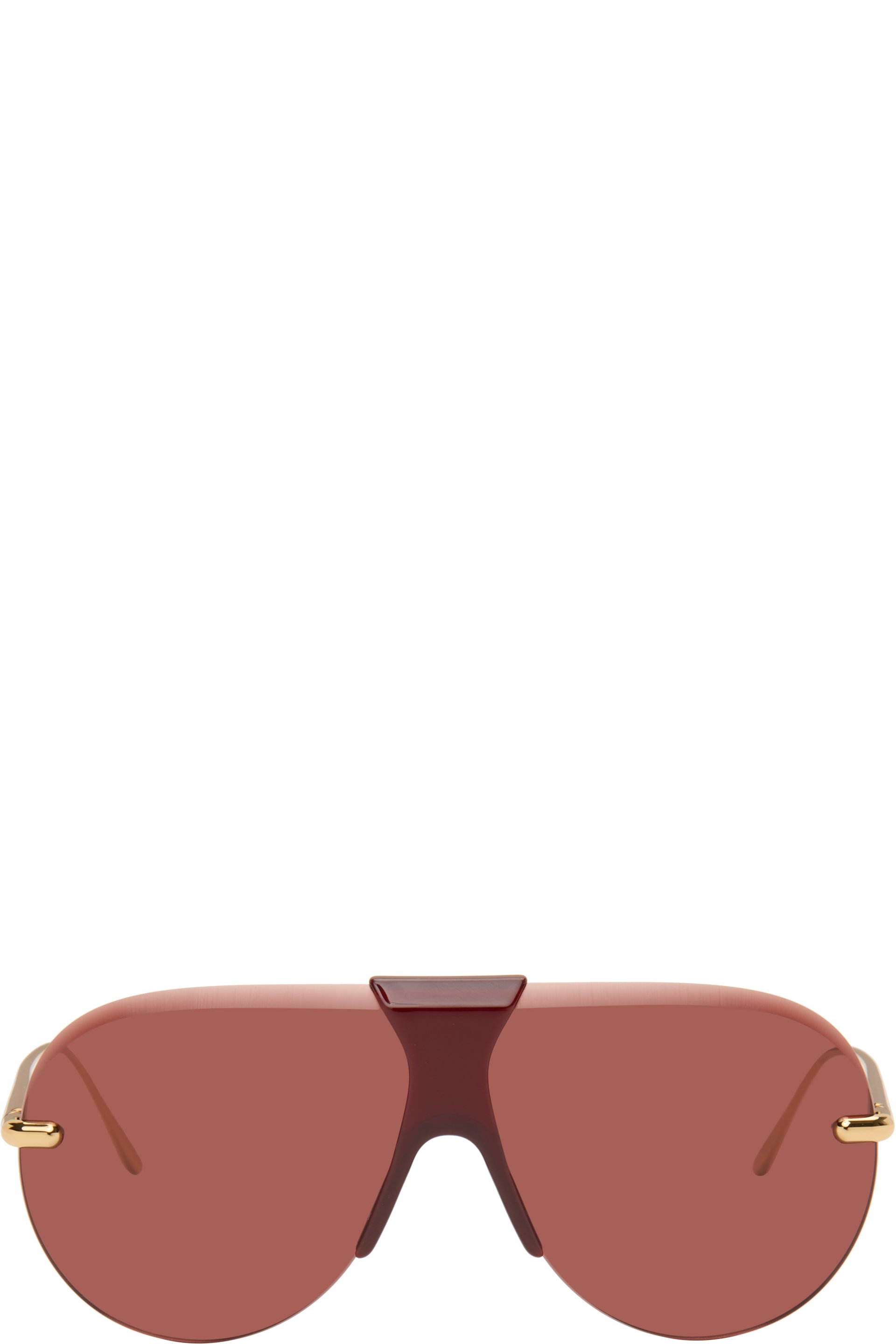 LOEWE - Gold Safari Sunglasses