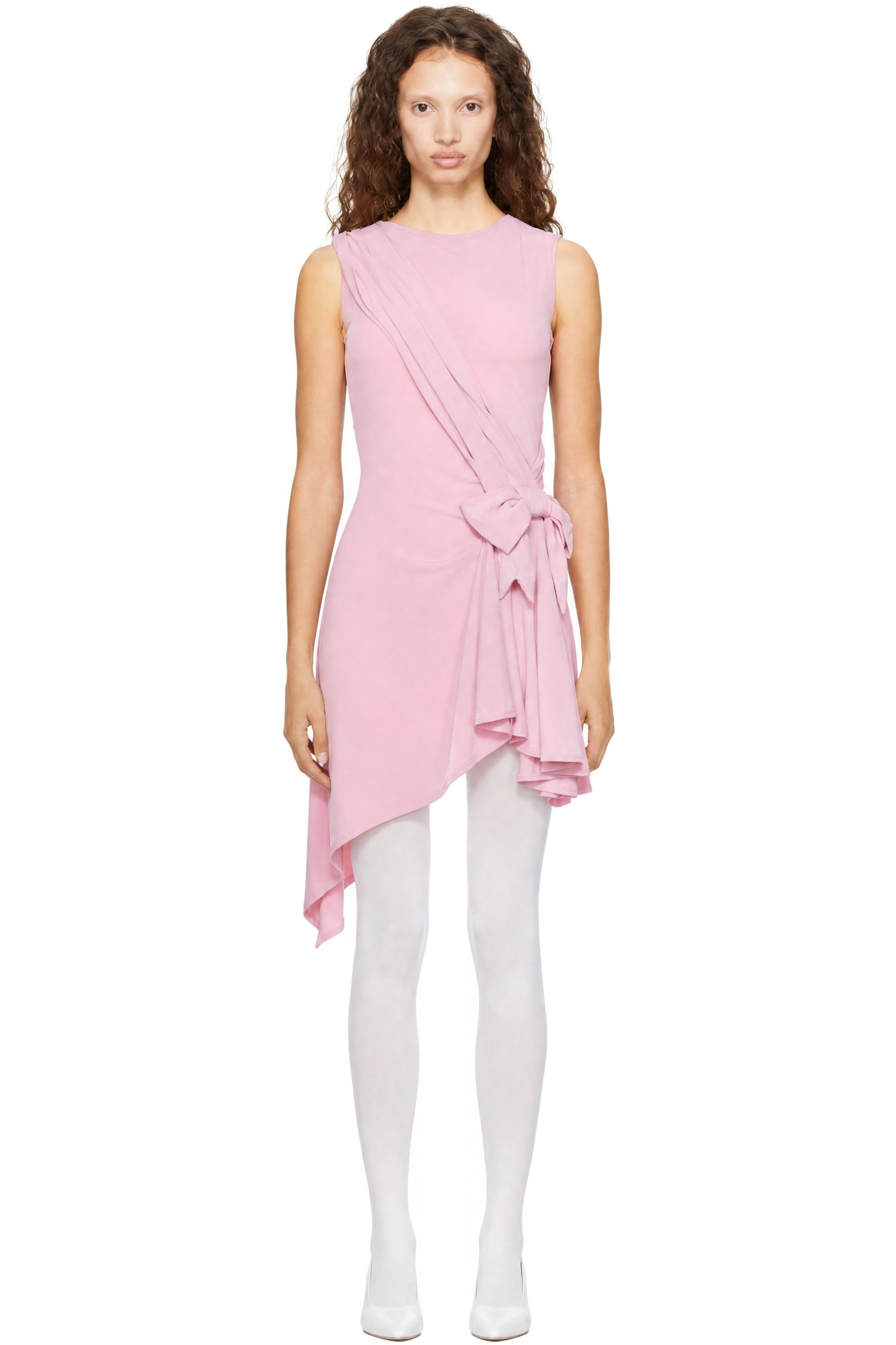 Sandy Liang - Pink Cello Minidress
