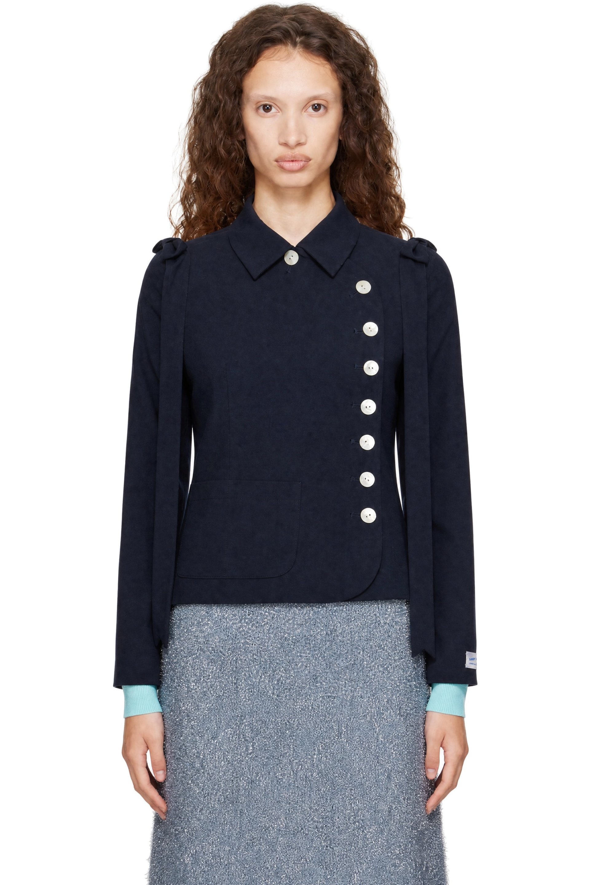 Sandy Liang - Navy Pier Blazer