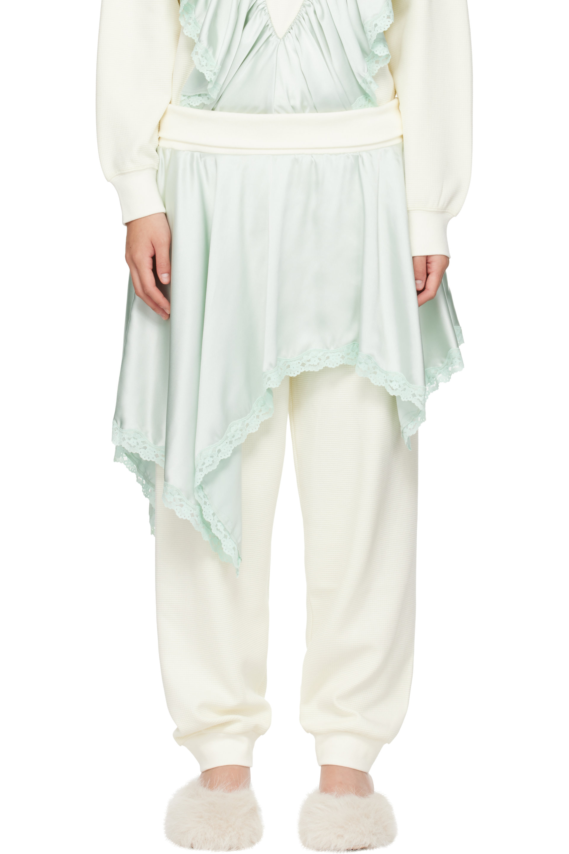 Sandy Liang - Off-White Rue Trousers