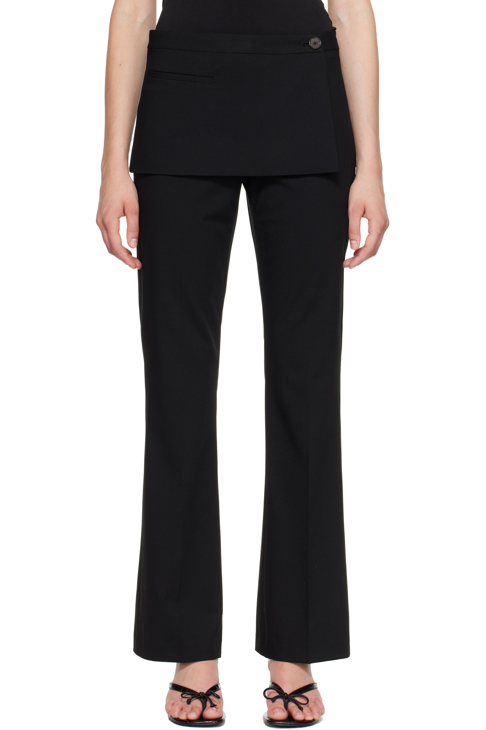 Sandy Liang - Black Mulberry Trousers