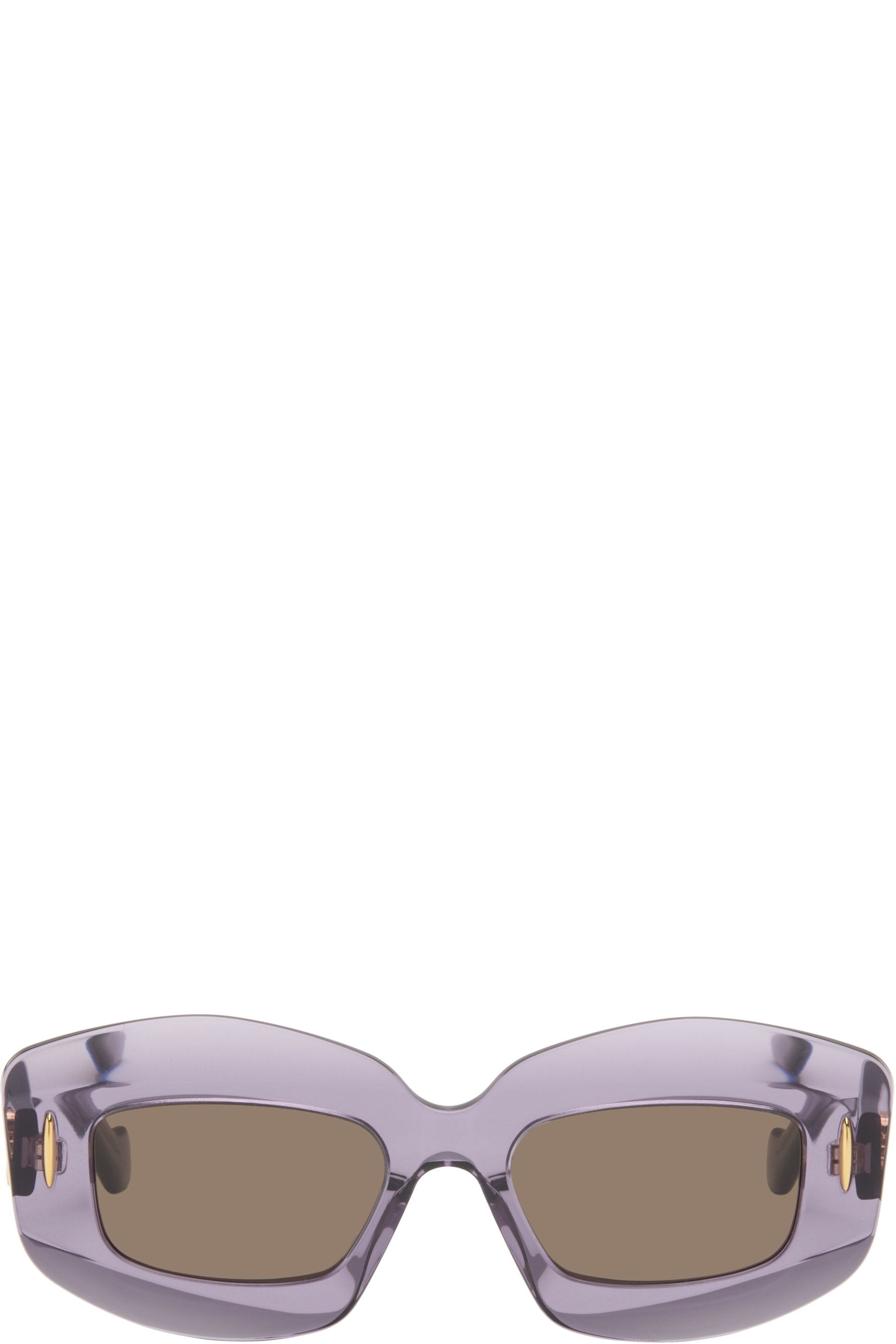 LOEWE - Purple Anagram Sunglasses