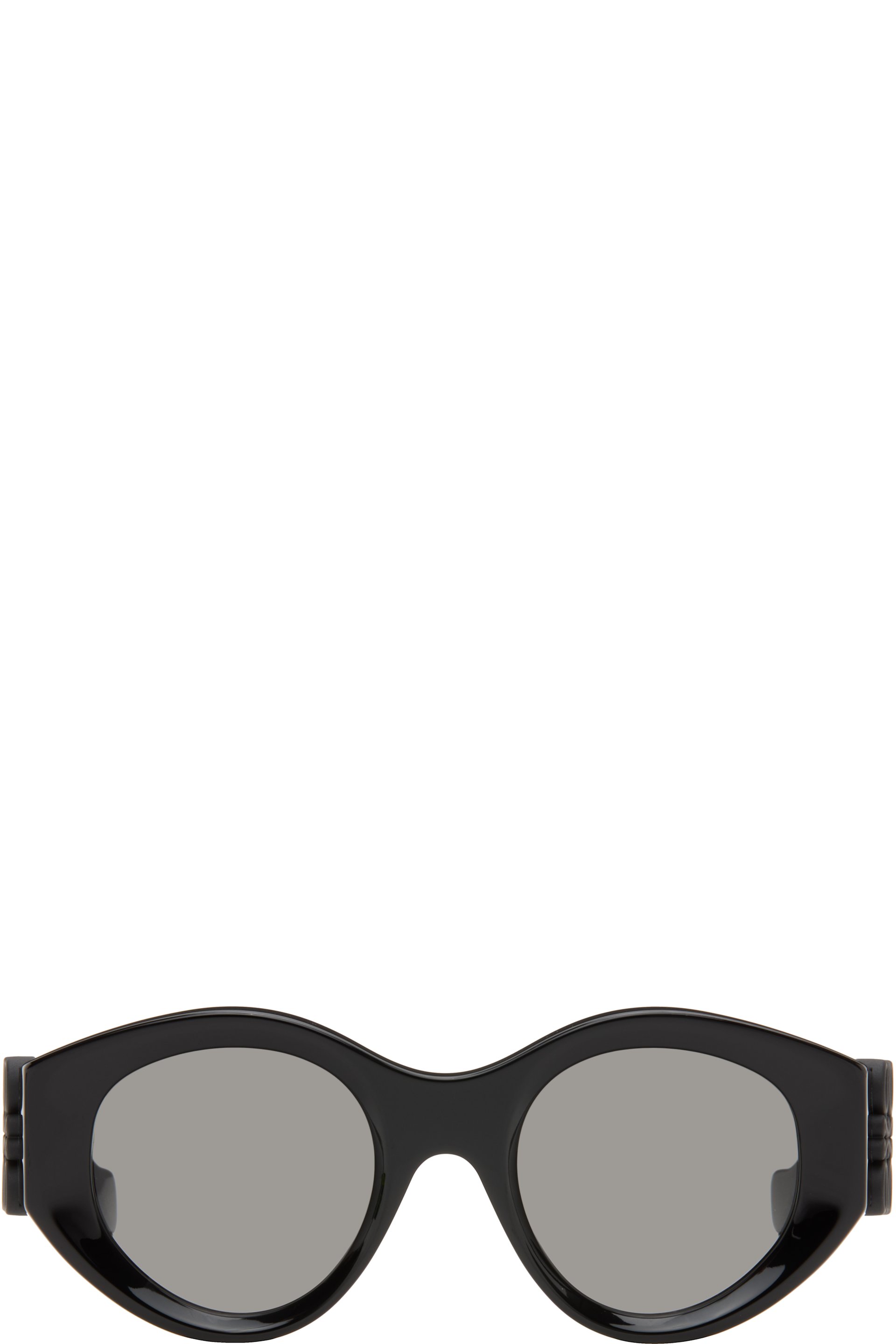 LOEWE - Black Maxi Anagram Butterfly Sunglasses