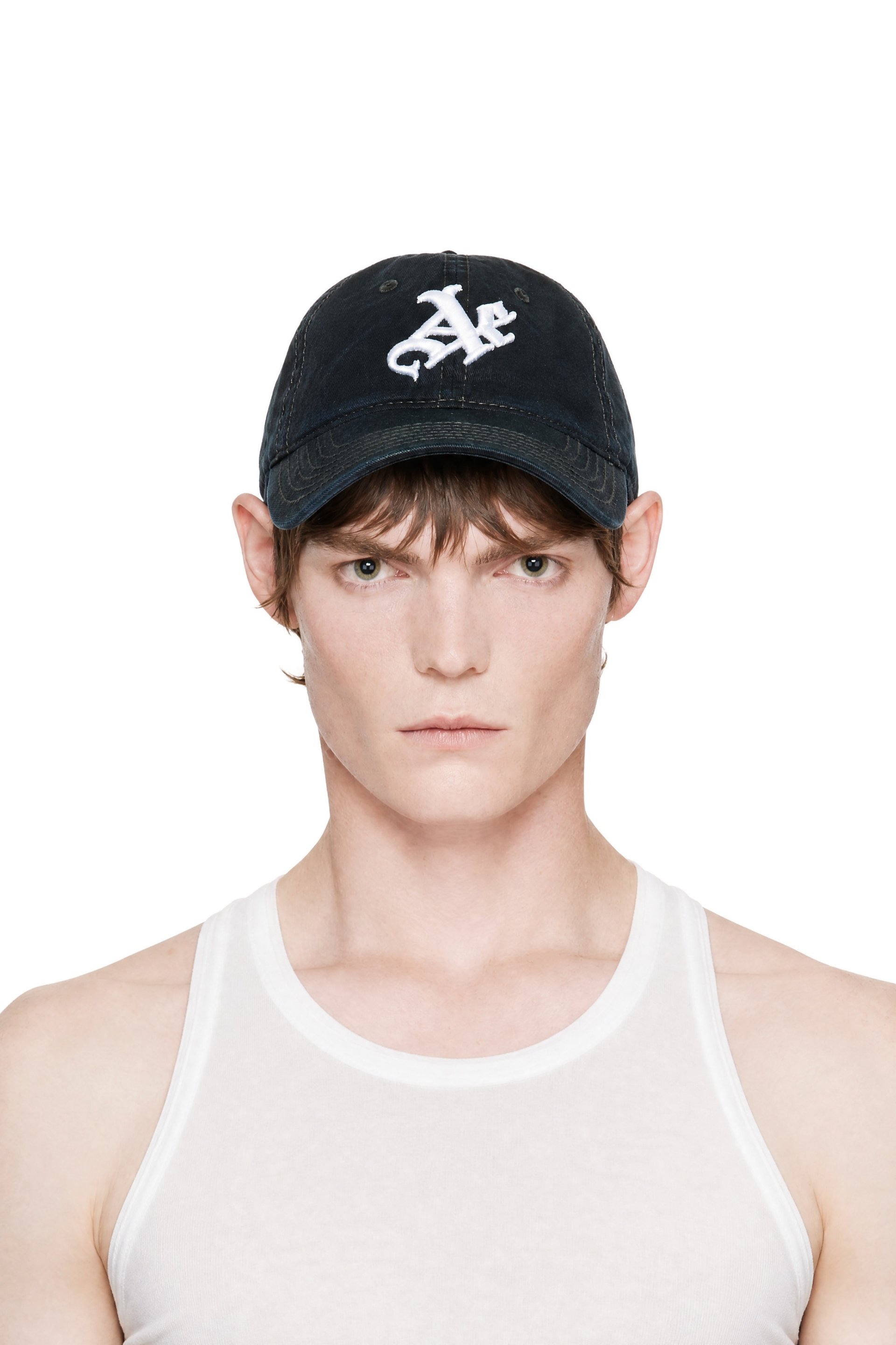 AARON ESH - Black 'AE' Cap