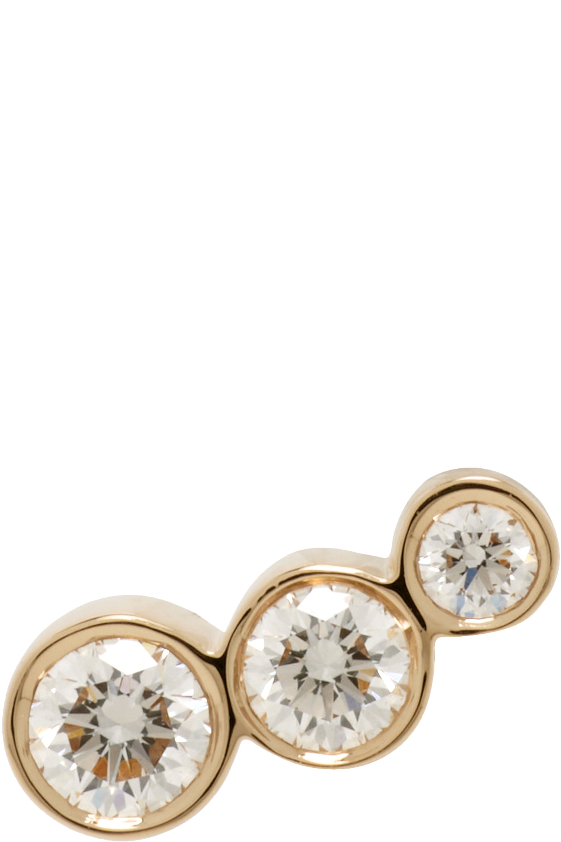 Sophie Bille Brahe - Boucle d'oreille unique Croissant Trois