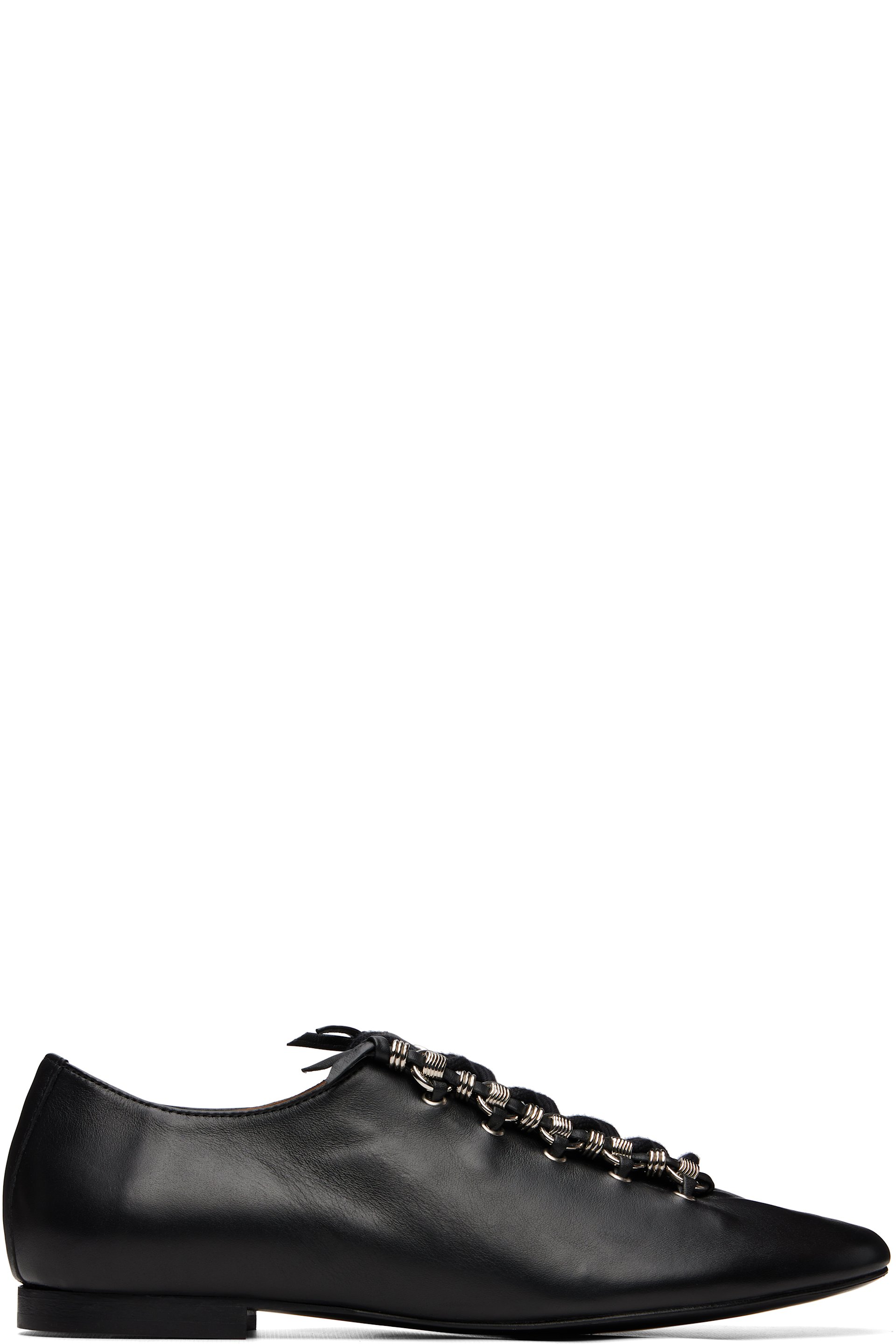 Toga Virilis - Black Leather Derbys