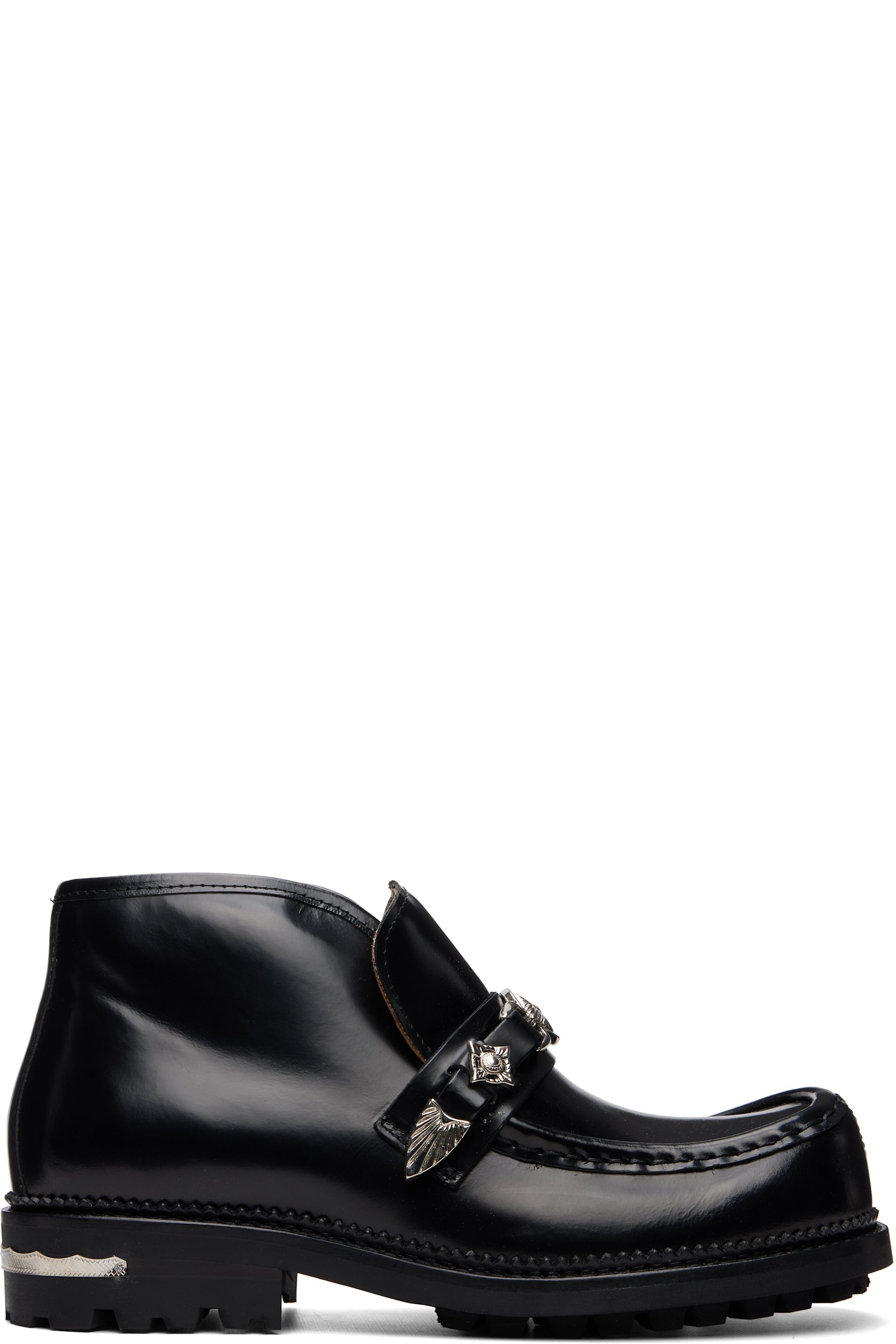 Toga Virilis - Black Leather Boots