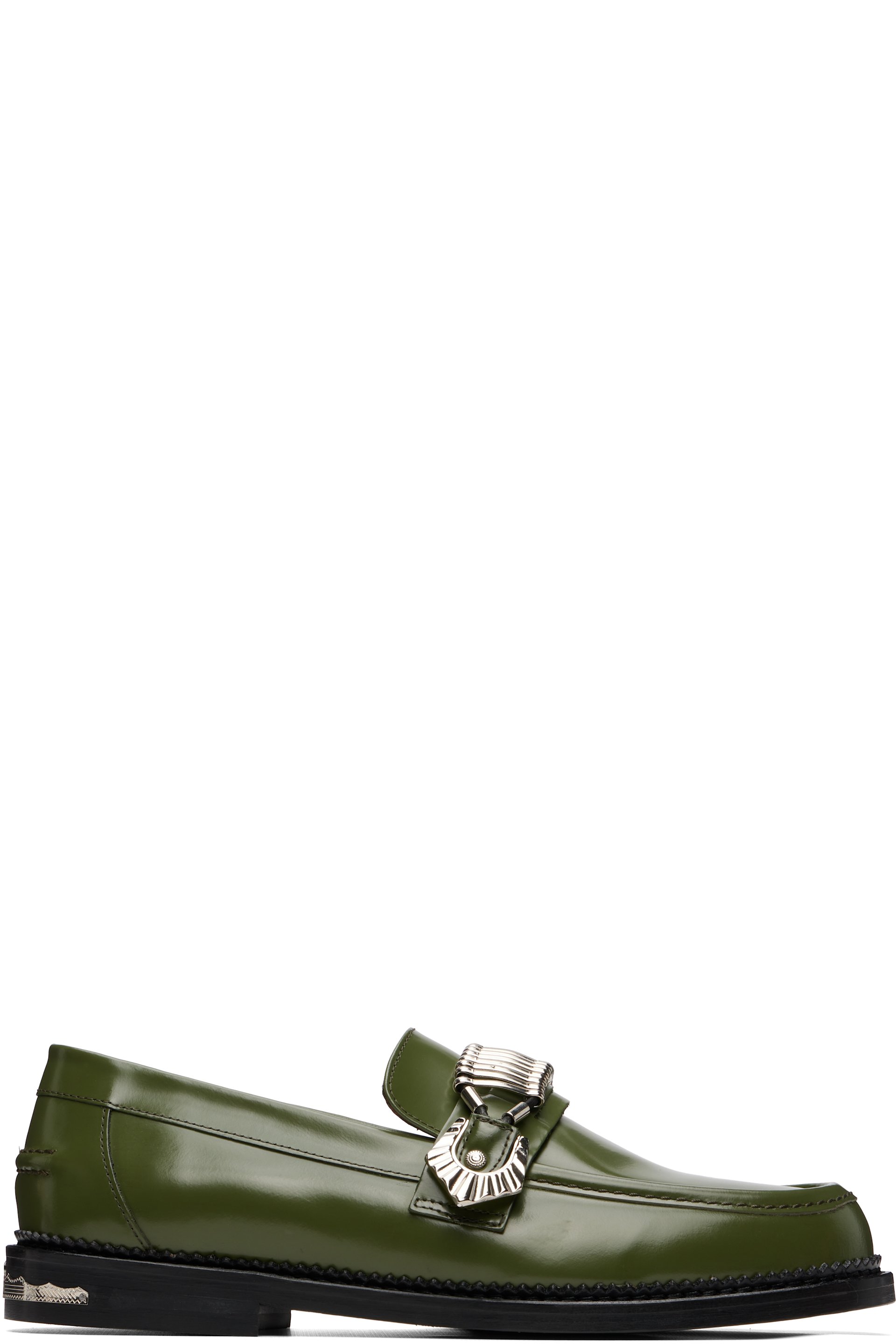 Toga Virilis - SSENSE Exclusive Green AJ1186 Loafers