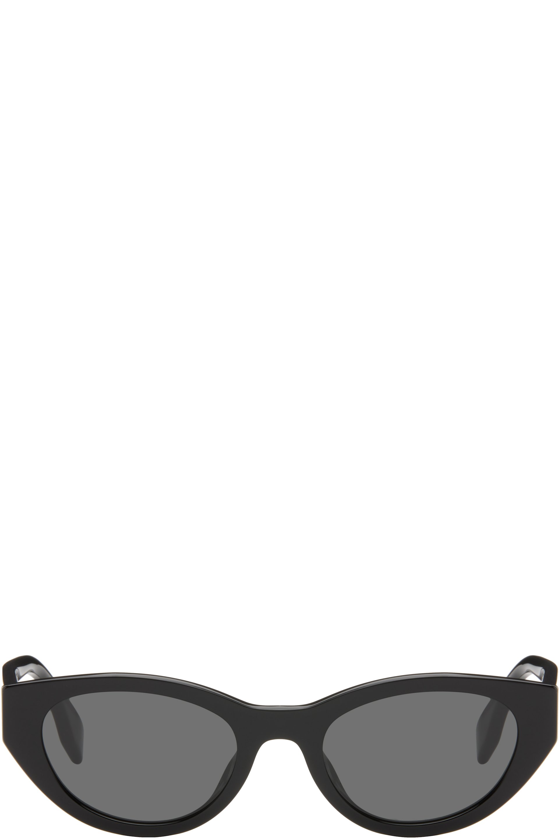 Fendi - Lunettes de soleil noires à ferrures à logo
