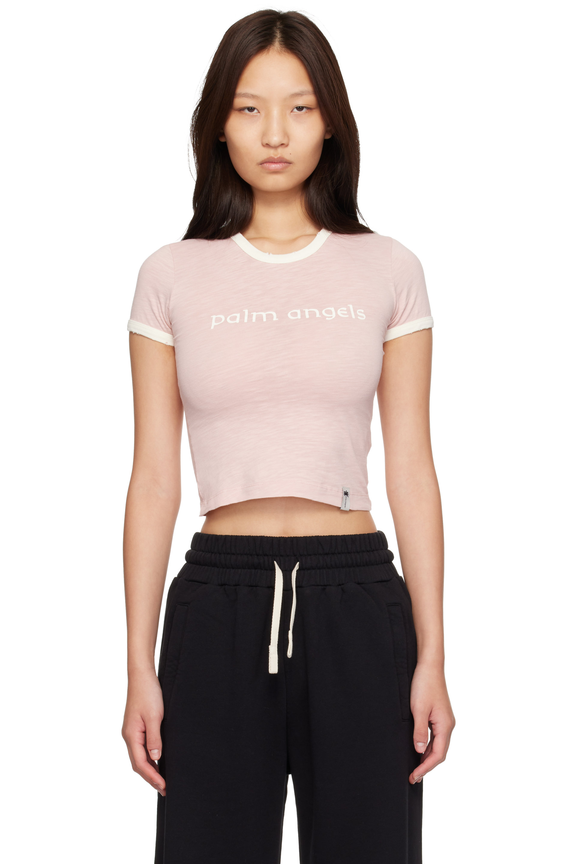 Palm Angels - Pink Hollywood Slim T-shirt