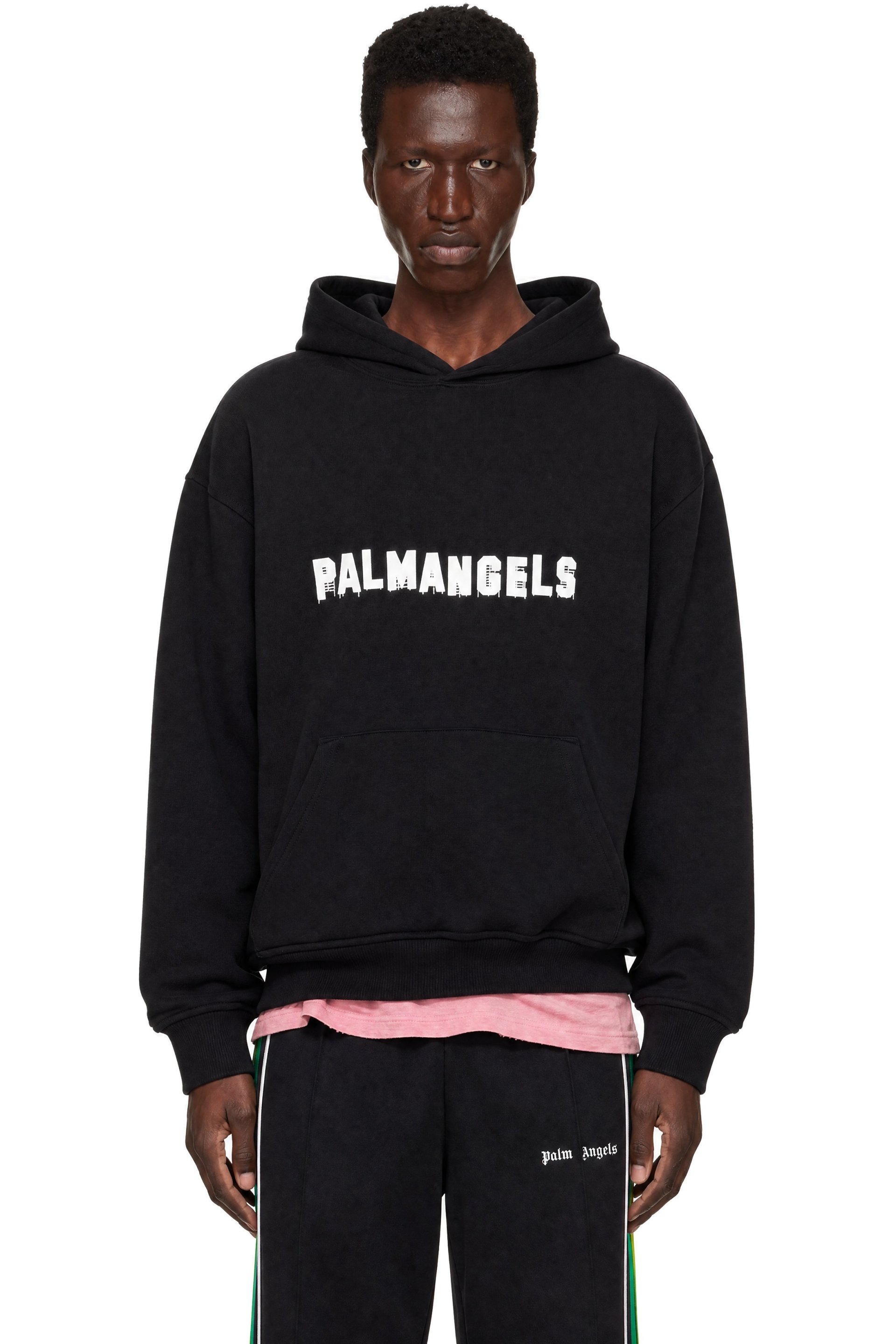 Palm Angels - Black Palm Hills Regular Hoodie